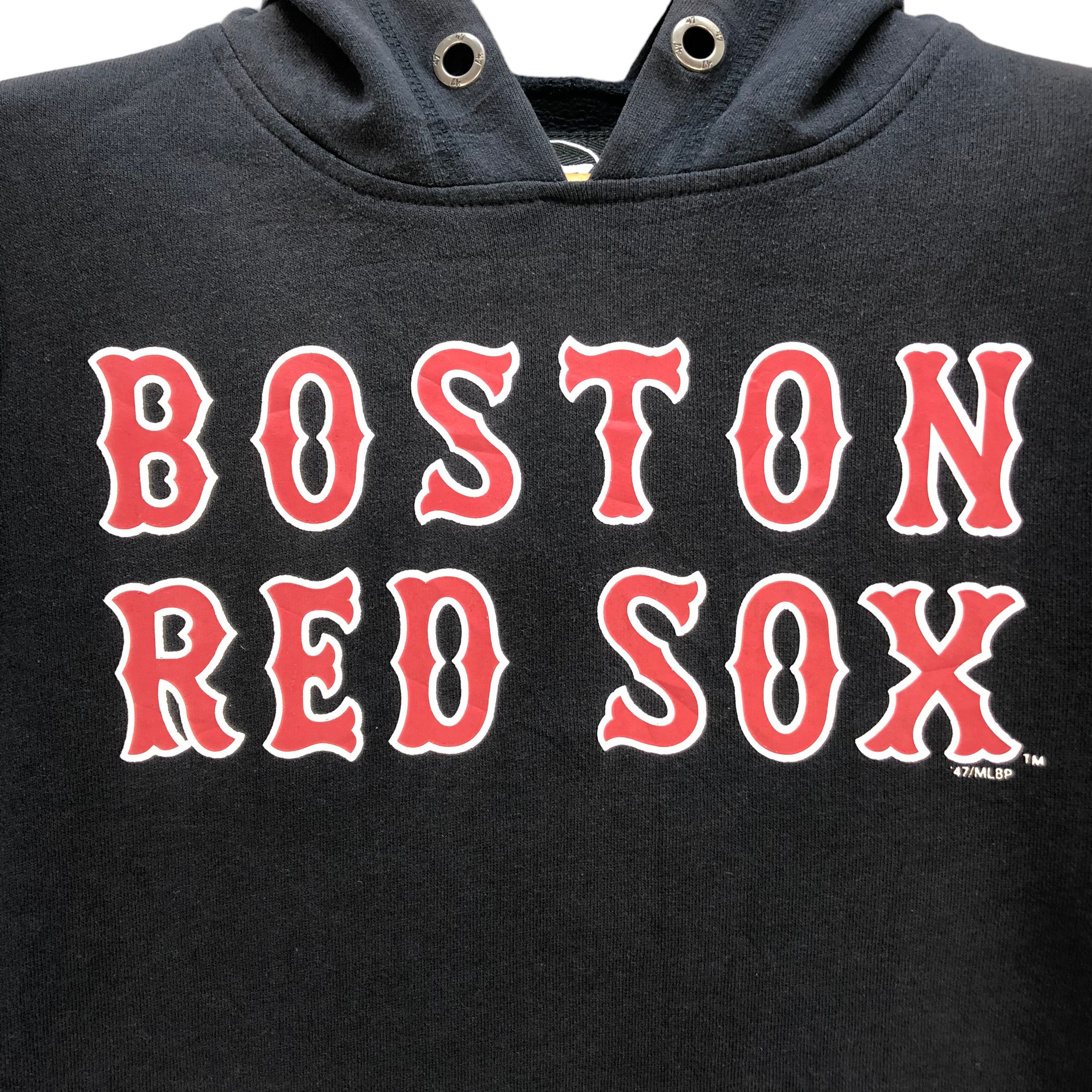 Japanese Brand 47 MLB BOSTON RED SOX BIG LOGO HOODIES #7078-108 Size US S / EU 44-46 / 1 - 3 Thumbnail