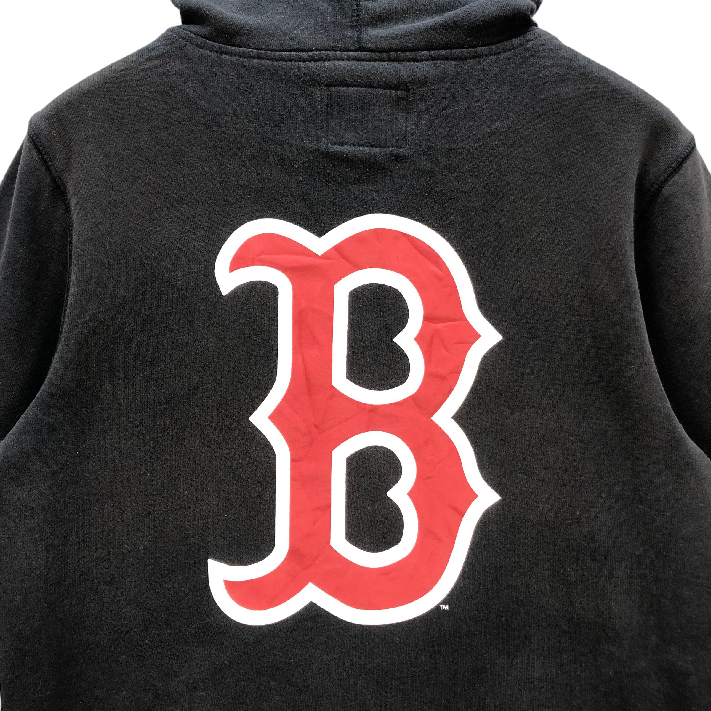 Japanese Brand 47 MLB BOSTON RED SOX BIG LOGO HOODIES #7078-108 Size US S / EU 44-46 / 1 - 10 Thumbnail