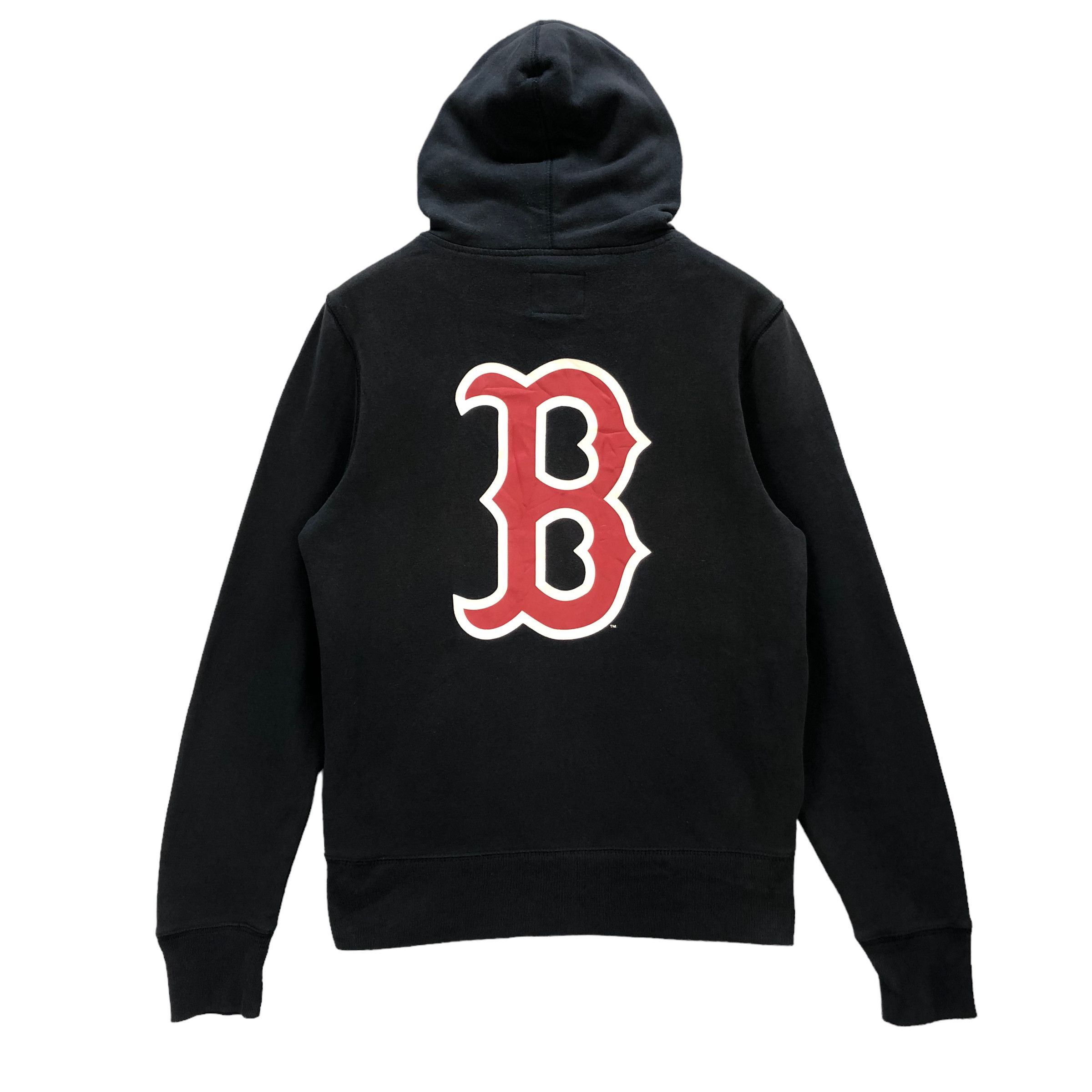 Japanese Brand 47 MLB BOSTON RED SOX BIG LOGO HOODIES #7078-108 Size US S / EU 44-46 / 1 - 9 Thumbnail