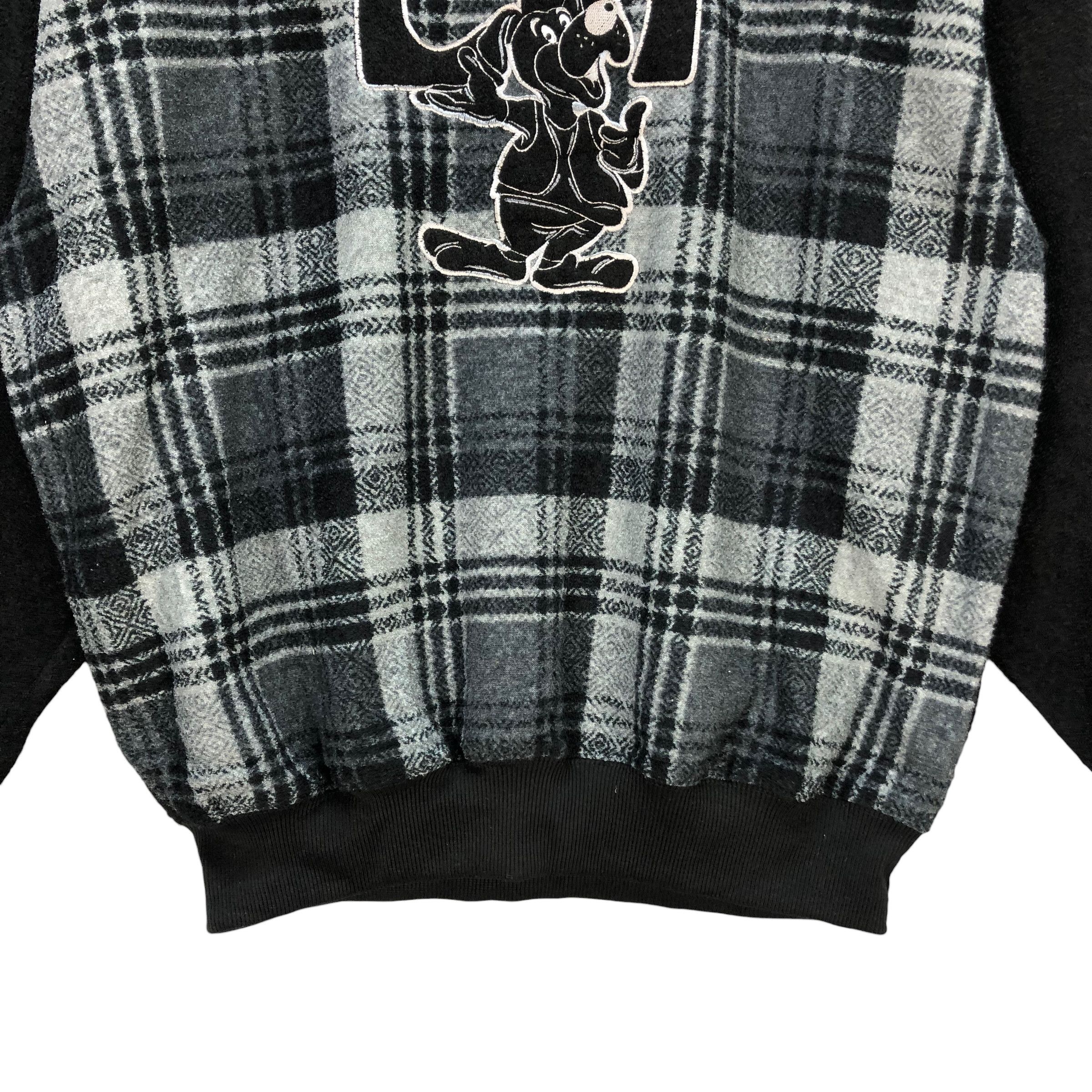 Japanese Brand LODGING HOUSE BIG LOGO TARTAN SWEATSHIRTS #7089-109 Size US L / EU 52-54 / 3 - 3 Thumbnail