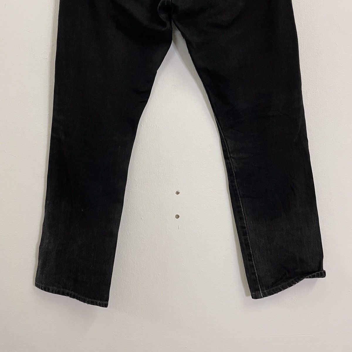 Levi's Vintage Levis 501 All Black Denim Jeans Size US 32 / EU 48 - 9 Thumbnail