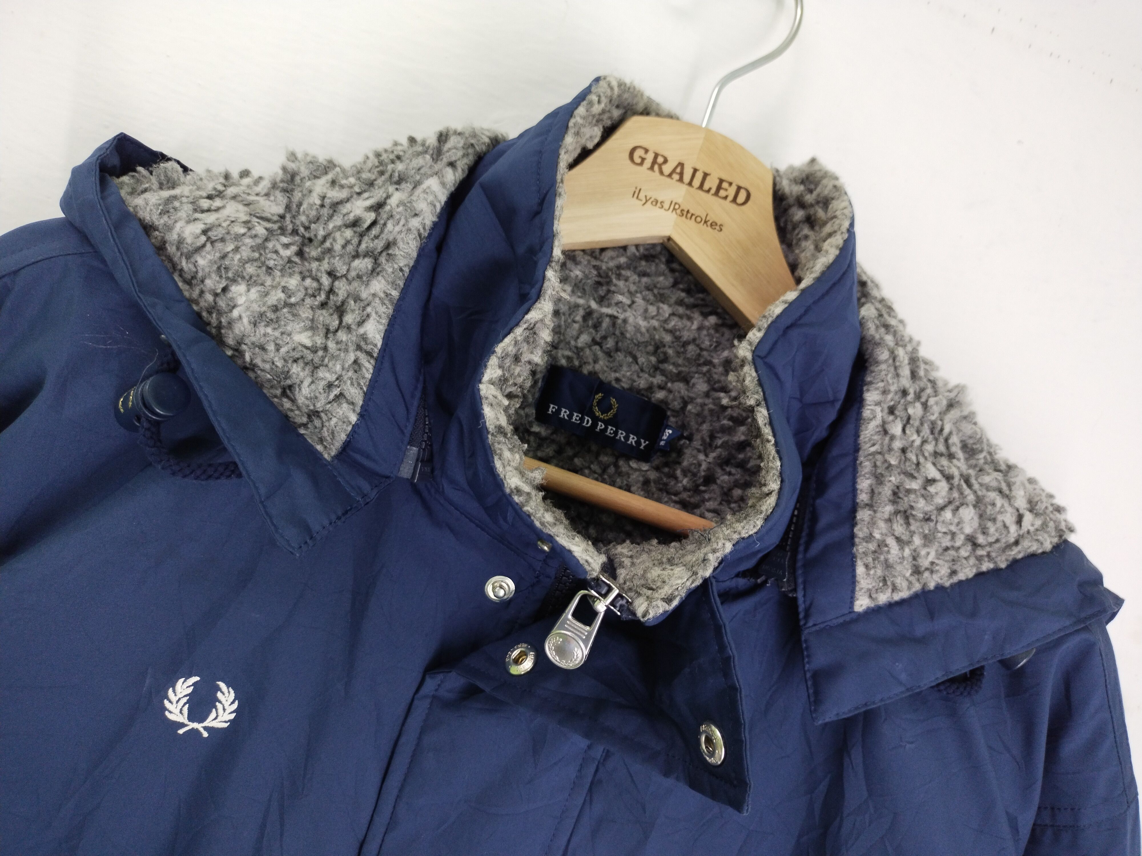 Fred Perry Fred Perry Winter Session Hoodie Coat Jacket Size US L / EU 52-54 / 3 - 21 Thumbnail