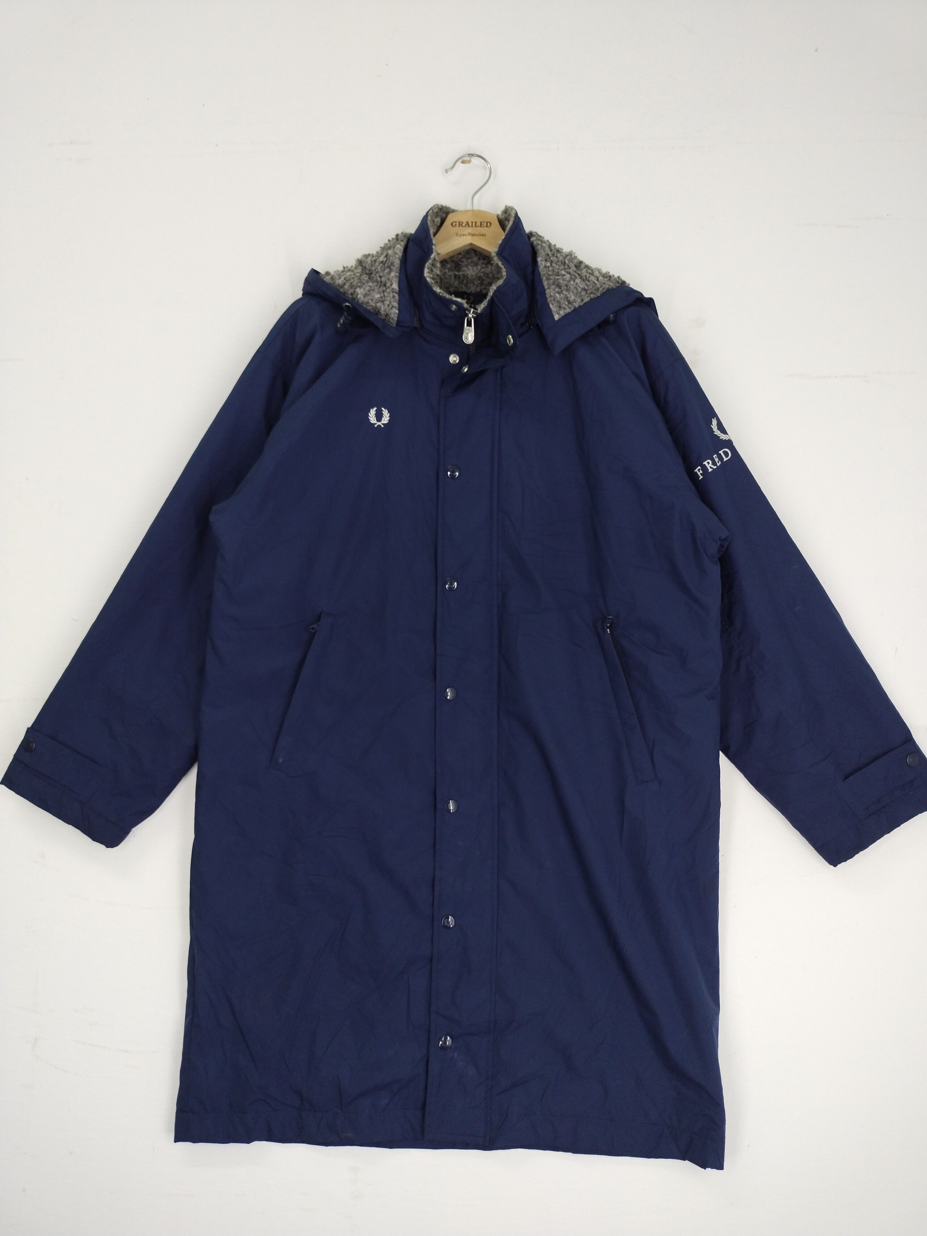 Fred Perry Fred Perry Winter Session Hoodie Coat Jacket Size US L / EU 52-54 / 3 - 2 Thumbnail