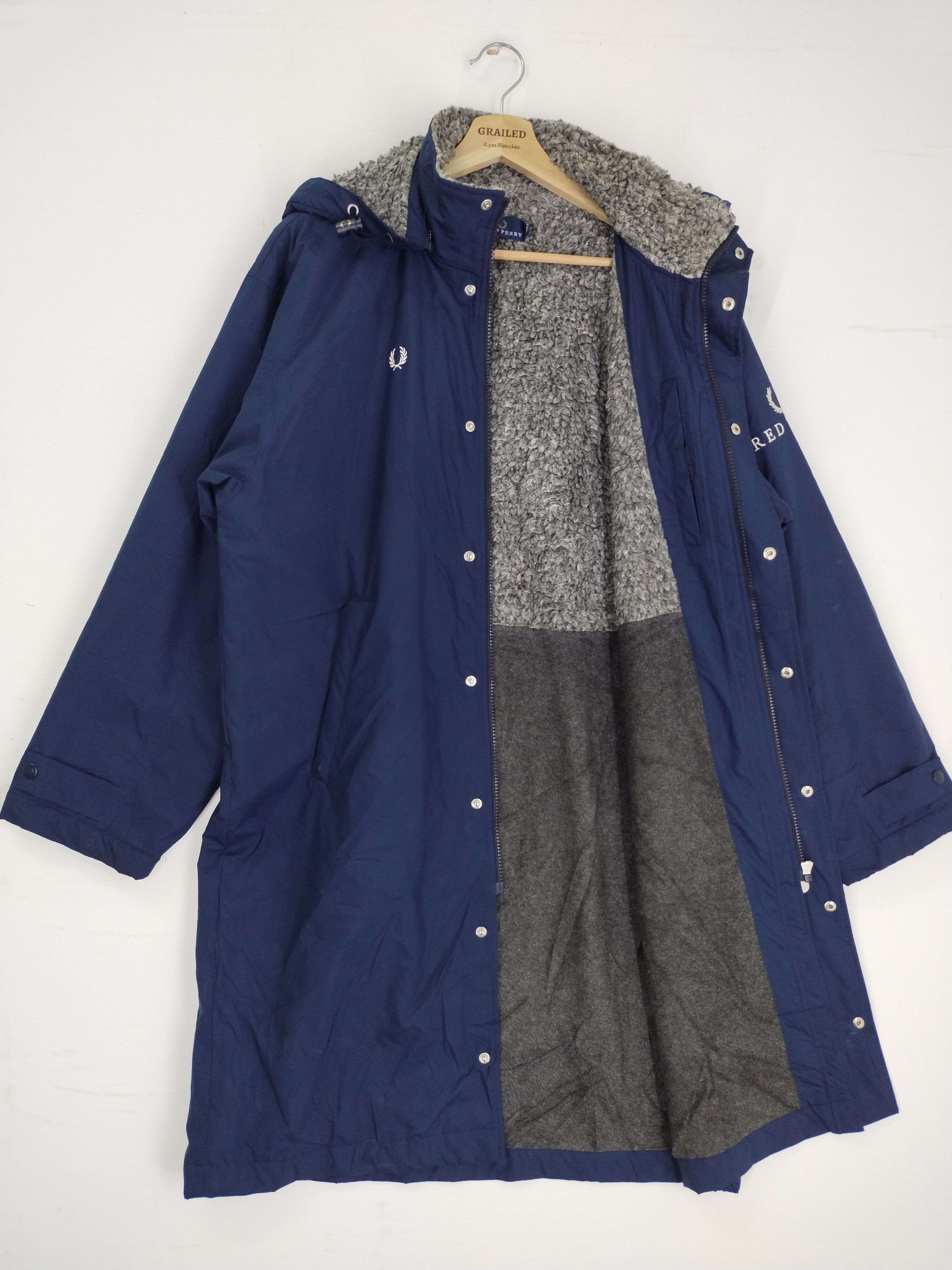 Fred Perry Fred Perry Winter Session Hoodie Coat Jacket Size US L / EU 52-54 / 3 - 1 Thumbnail