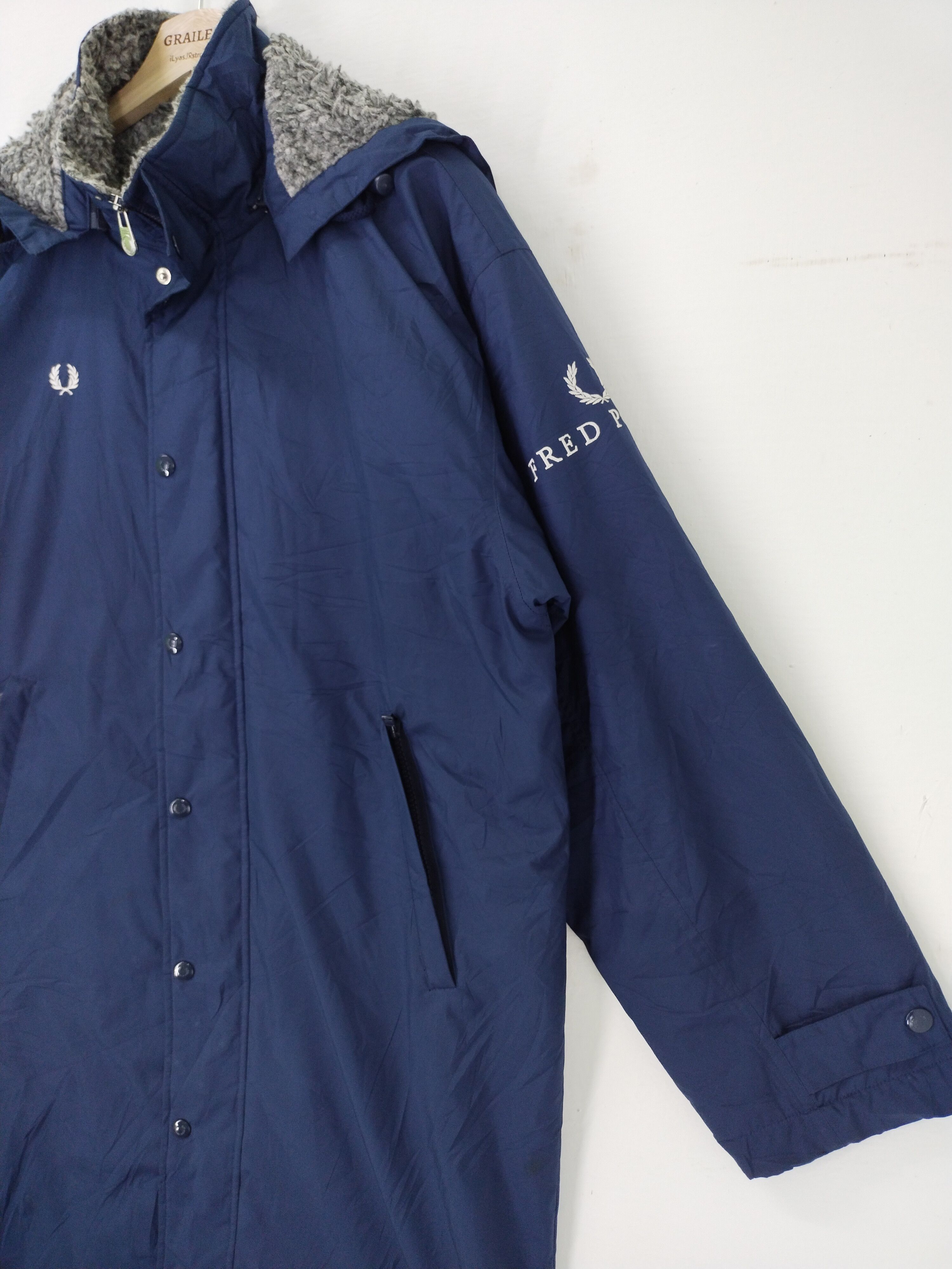 Fred Perry Fred Perry Winter Session Hoodie Coat Jacket Size US L / EU 52-54 / 3 - 4 Thumbnail