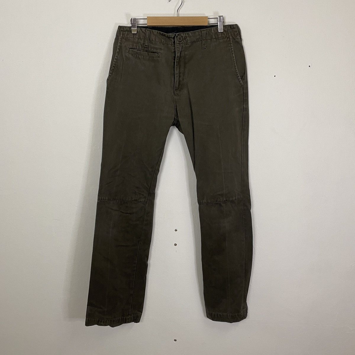Japanese Brand Vintage Basquiat Double Knee Long Zip Rare Design Pants Size US 32 / EU 48 - 8 Thumbnail
