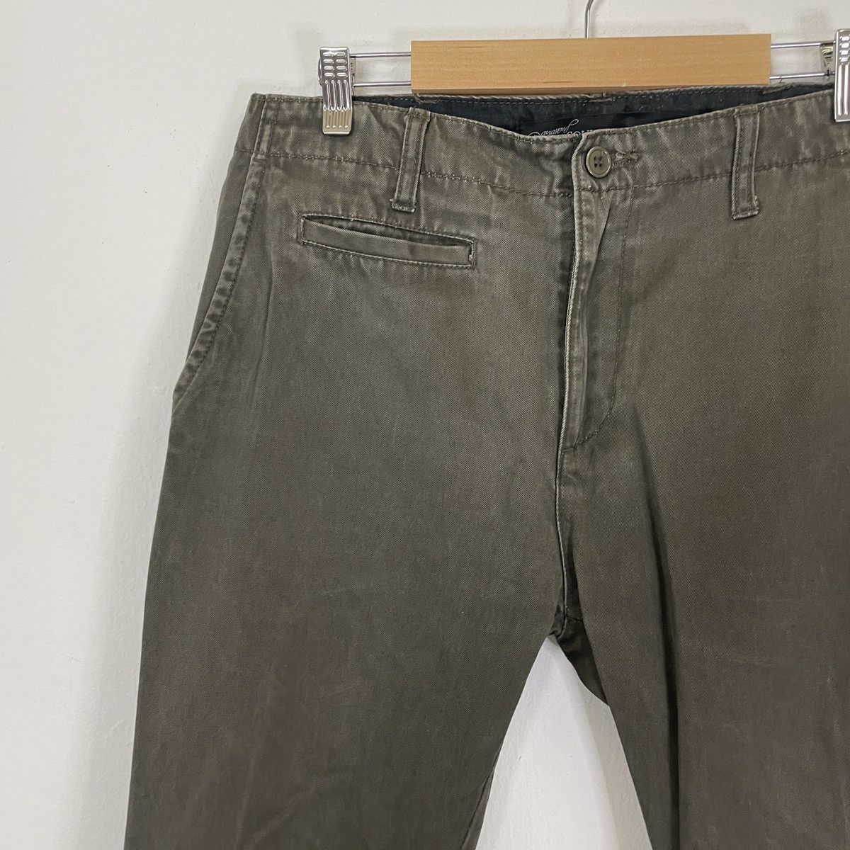 Japanese Brand Vintage Basquiat Double Knee Long Zip Rare Design Pants Size US 32 / EU 48 - 10 Thumbnail