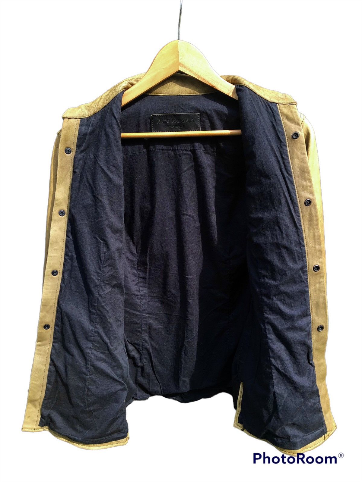Isamu Katayama Backlash 💥Binding💥 ISAMU KATAYAMA BACKLASH Cowhide Leather jacket Size US S / EU 44-46 / 1 - 3 Thumbnail