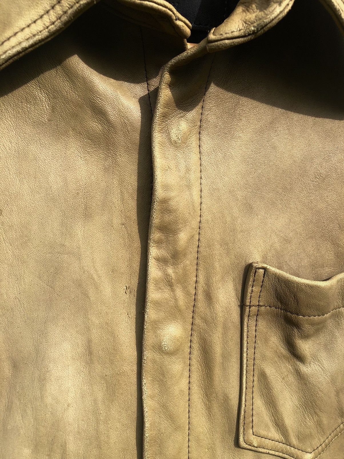 Isamu Katayama Backlash 💥Binding💥 ISAMU KATAYAMA BACKLASH Cowhide Leather jacket Size US S / EU 44-46 / 1 - 7 Thumbnail