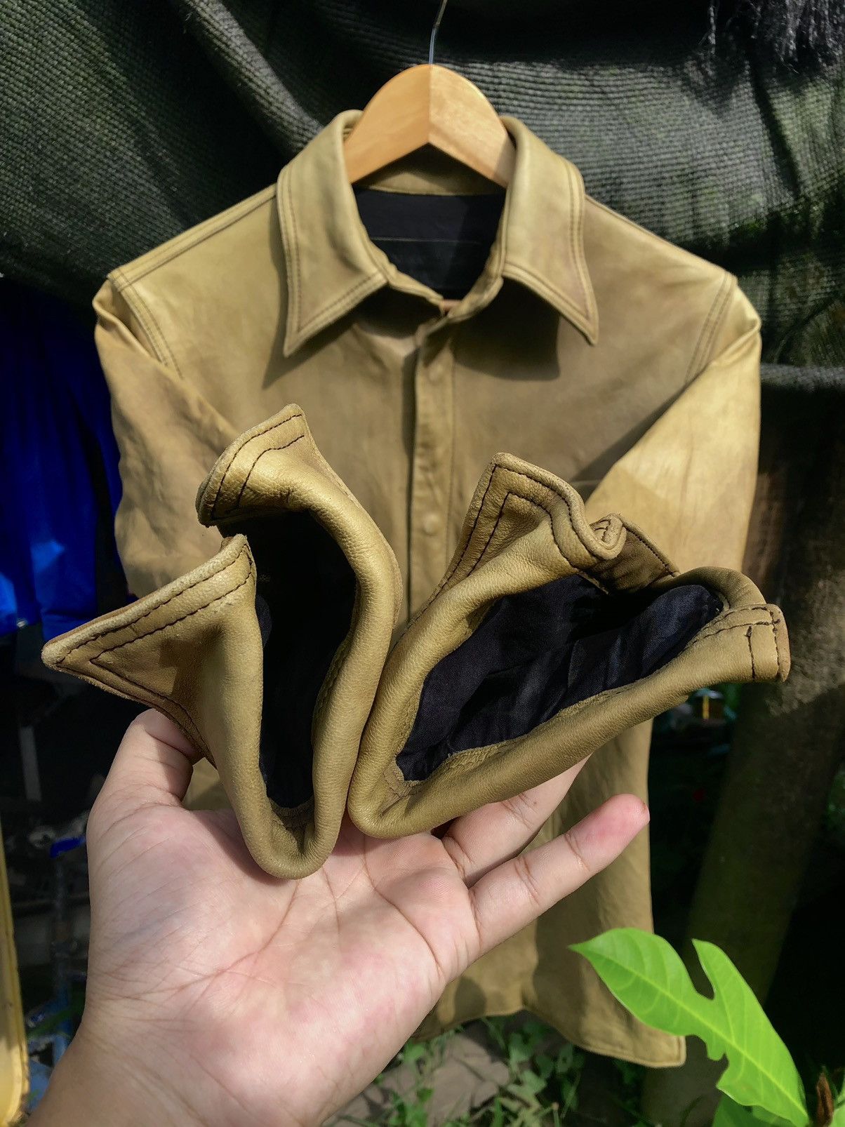 Isamu Katayama Backlash 💥Binding💥 ISAMU KATAYAMA BACKLASH Cowhide Leather jacket Size US S / EU 44-46 / 1 - 5 Thumbnail