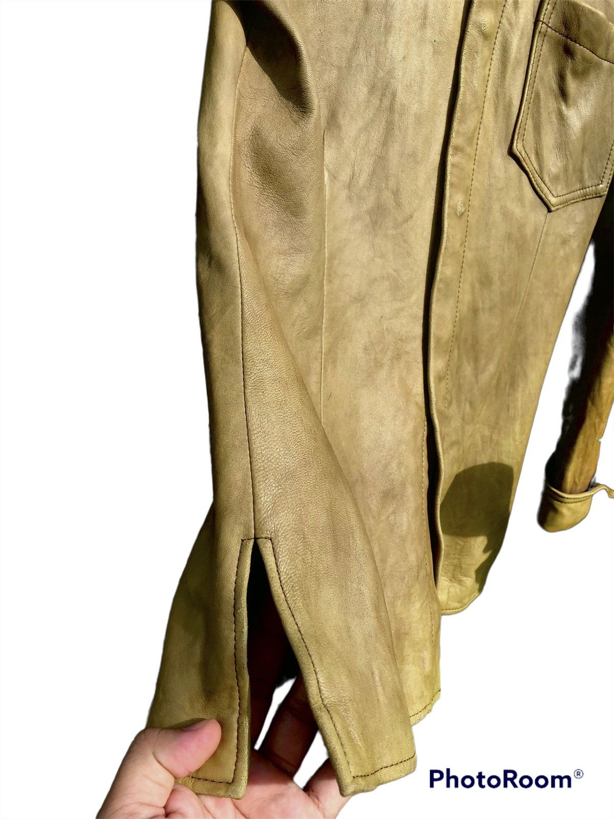 Isamu Katayama Backlash 💥Binding💥 ISAMU KATAYAMA BACKLASH Cowhide Leather jacket Size US S / EU 44-46 / 1 - 8 Thumbnail