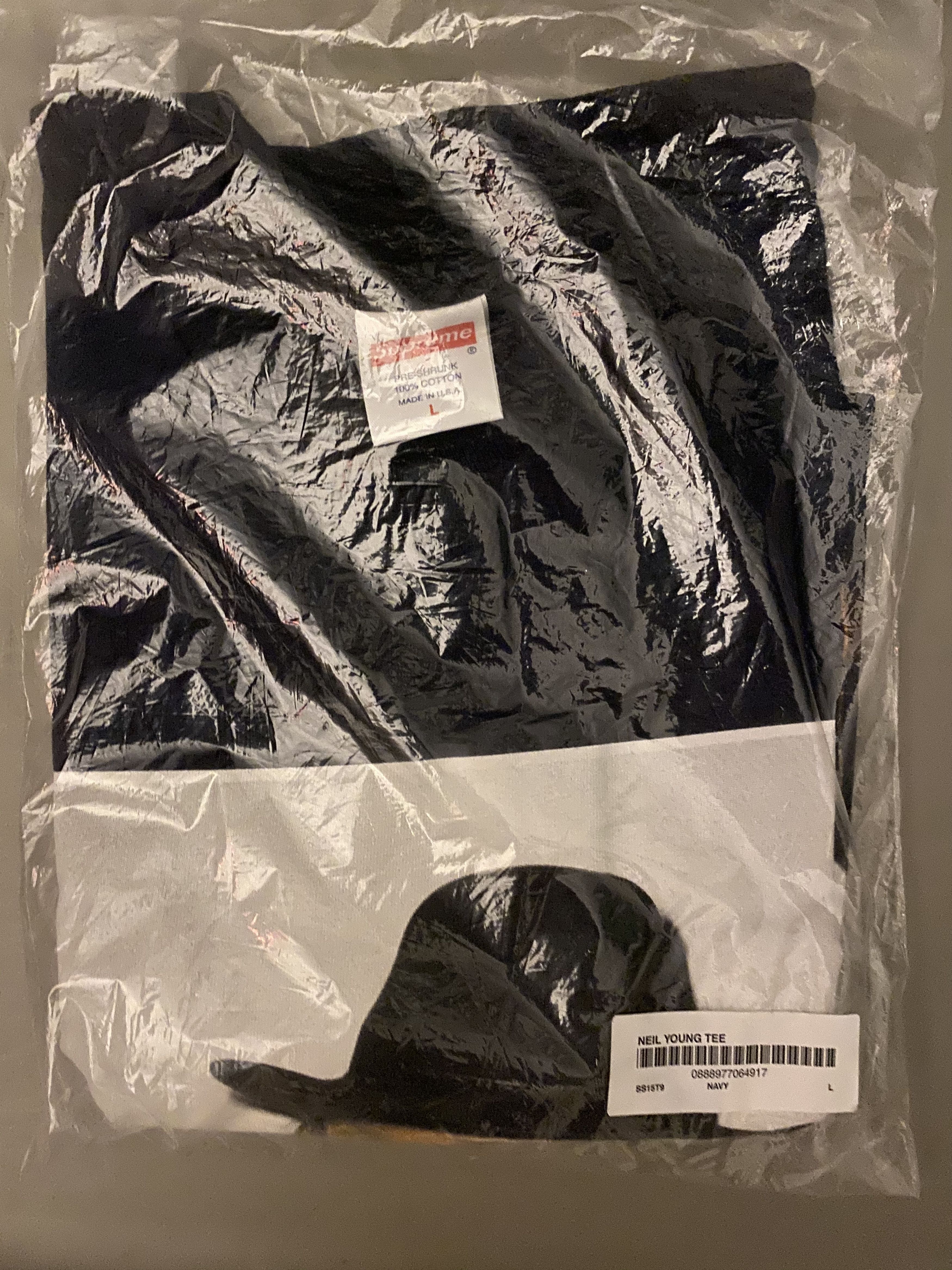 Supreme Supreme Neil Young Tee Navy Large Size US L / EU 52-54 / 3 - 2 Thumbnail