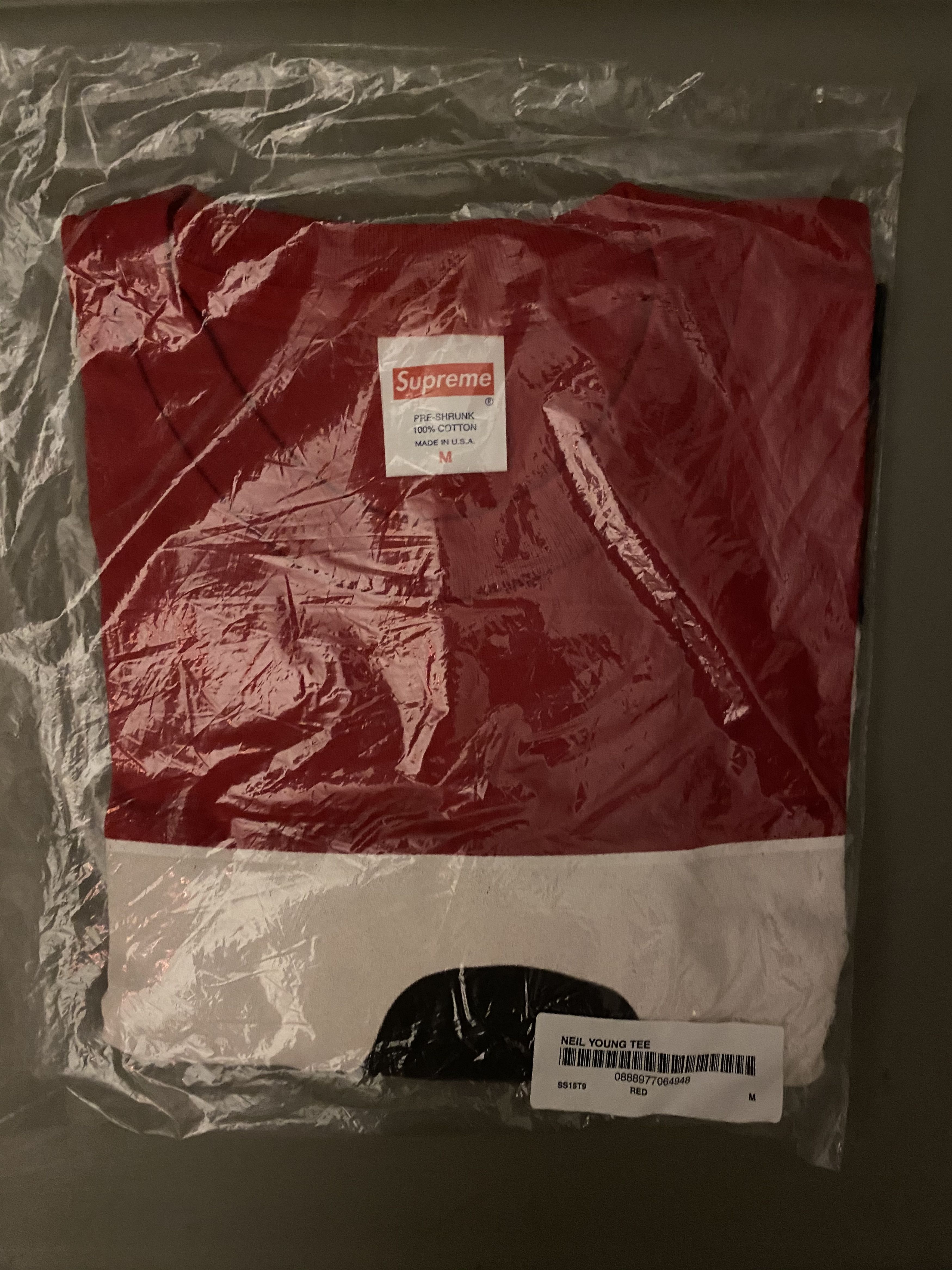 Supreme Supreme Neil Young Tee Red Medium Size US M / EU 48-50 / 2 - 2 Thumbnail