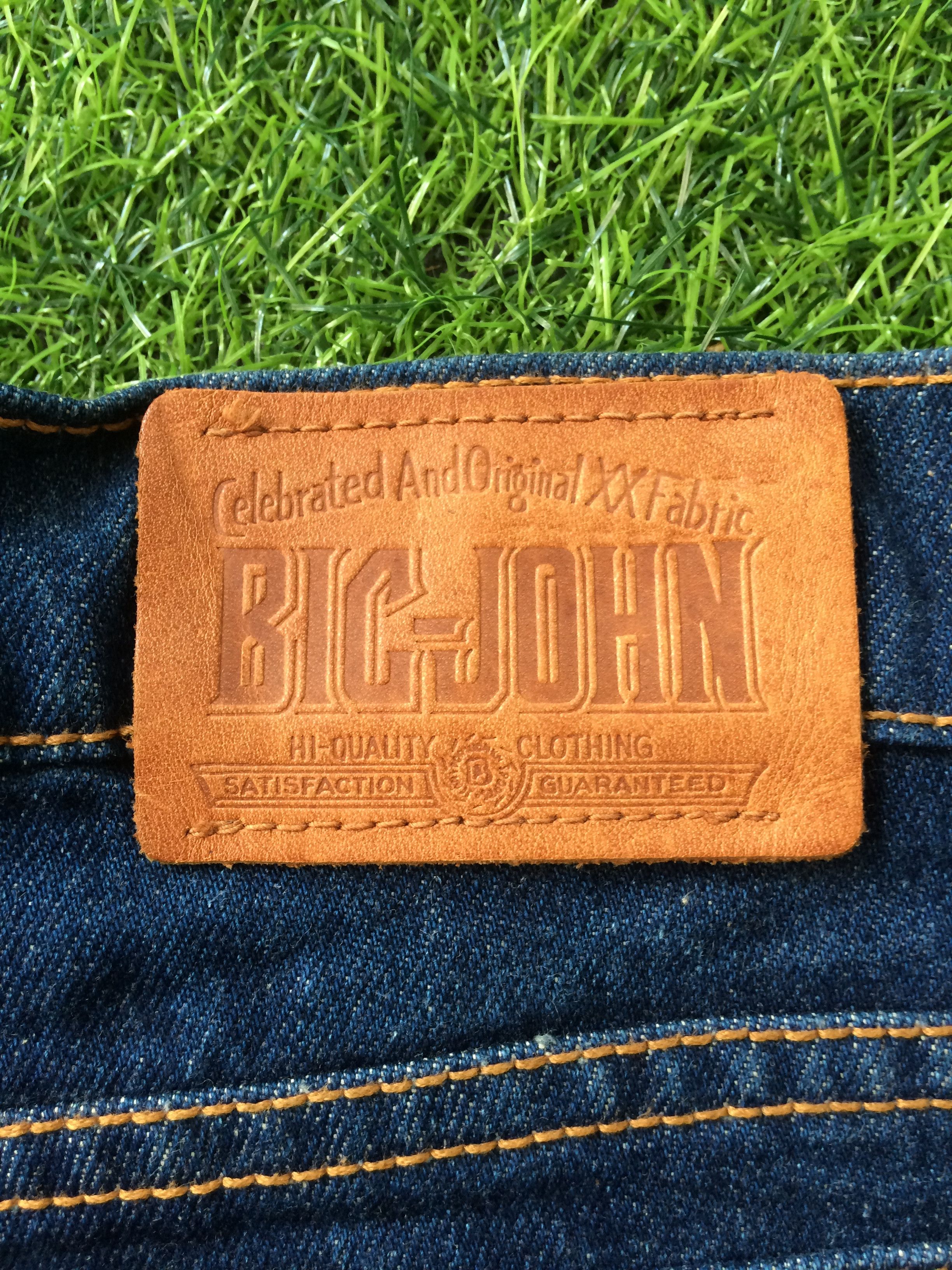 Big John × Japanese Brand × Vintage Bootcut Japan Dark Blue Denim Jeans #B-570 Size US 29 - 9 Thumbnail