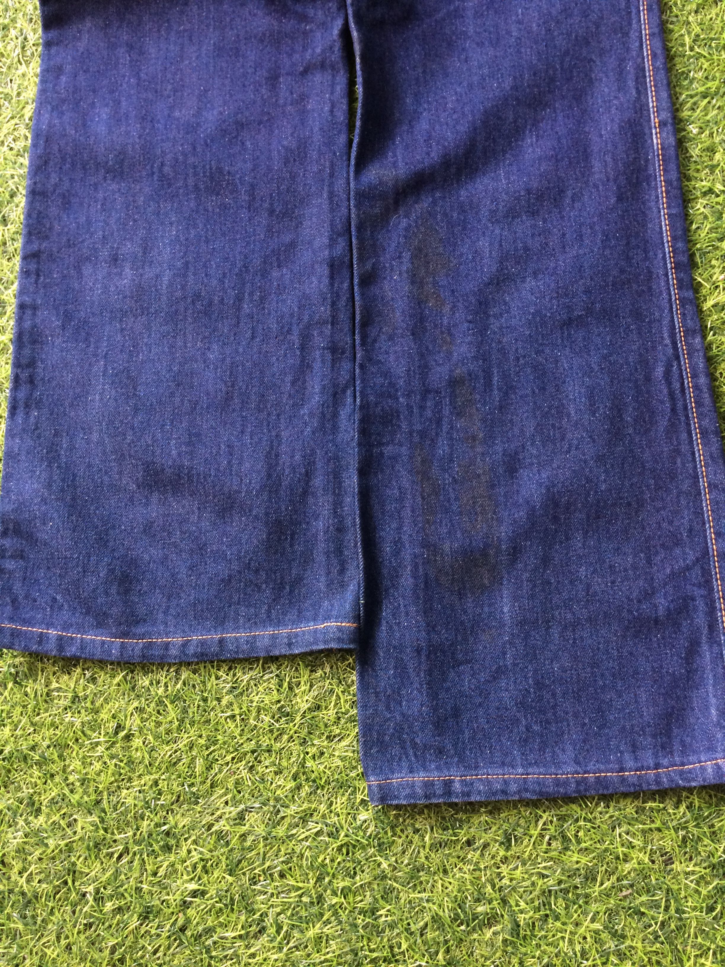 Big John × Japanese Brand × Vintage Bootcut Japan Dark Blue Denim Jeans #B-570 Size US 29 - 7 Thumbnail