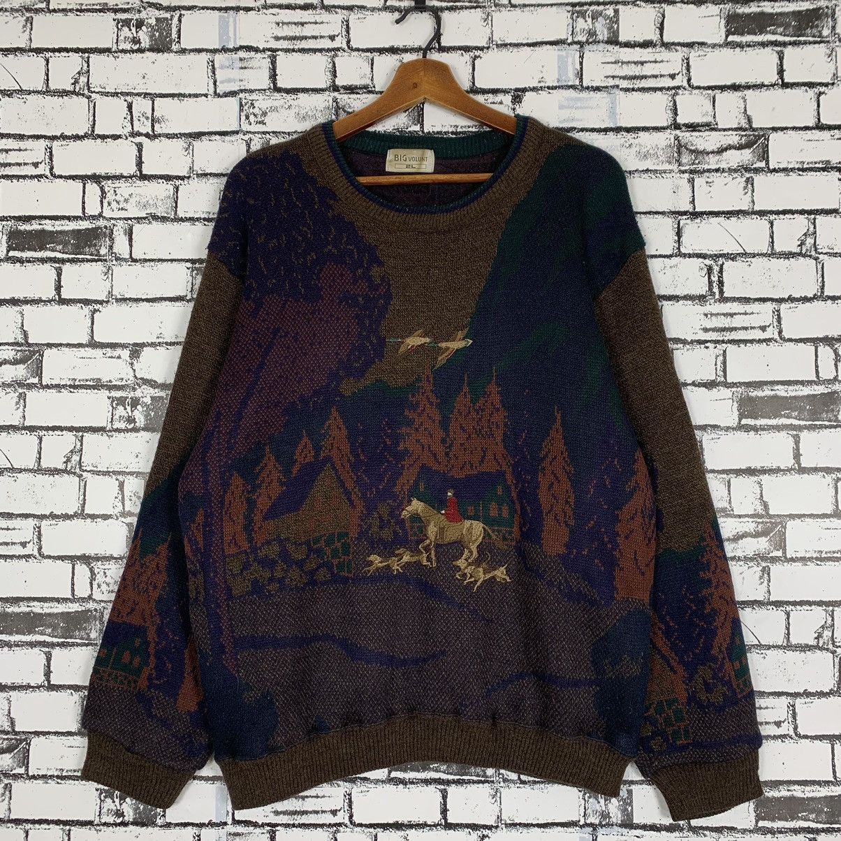 Big Volunt Full Print Sweatshirt