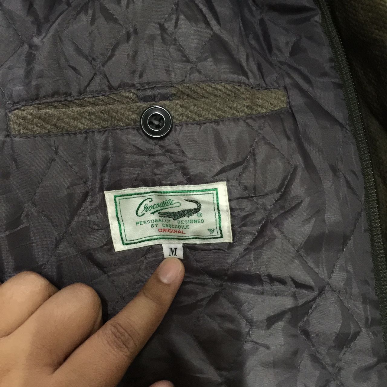 Japanese Brand Vtg Crocodile Duffle Style Jacket Hooded Size US M / EU 48-50 / 2 - 3 Thumbnail