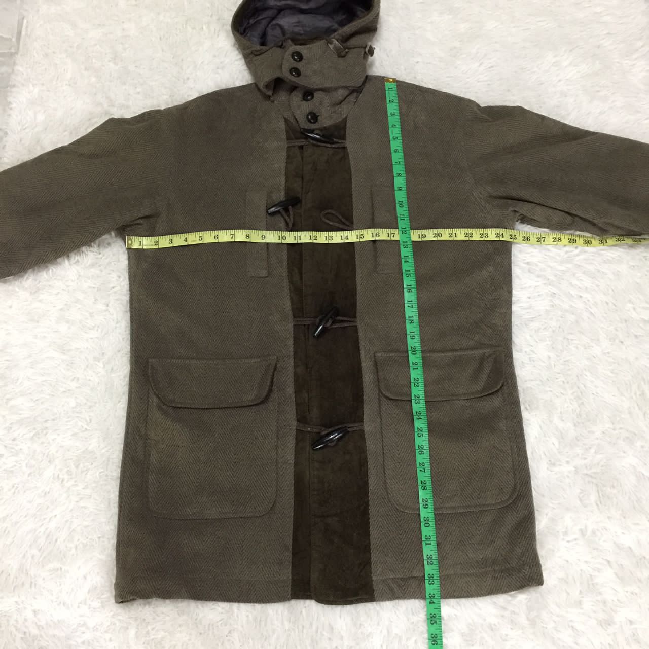 Japanese Brand Vtg Crocodile Duffle Style Jacket Hooded Size US M / EU 48-50 / 2 - 6 Thumbnail