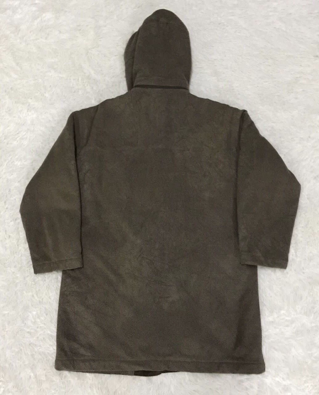Japanese Brand Vtg Crocodile Duffle Style Jacket Hooded Size US M / EU 48-50 / 2 - 2 Thumbnail