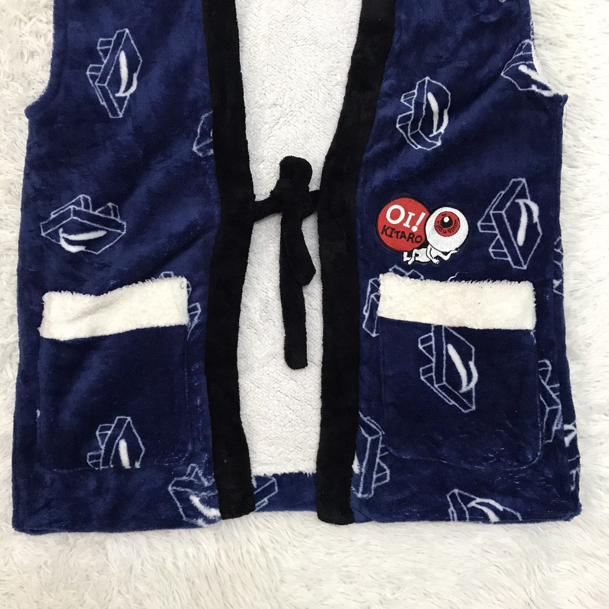 Anime Fleece Kimono Vest Gegege No Kitaro Oi Kitaro Anime Japan Size US L / EU 52-54 / 3 - 3 Thumbnail
