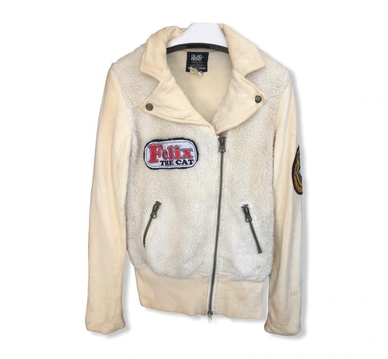 Seditionaries Japanese Brand GladNews X Cat Felix Cartoon Jacket 🧥 Size US S / EU 44-46 / 1 - 2 Thumbnail