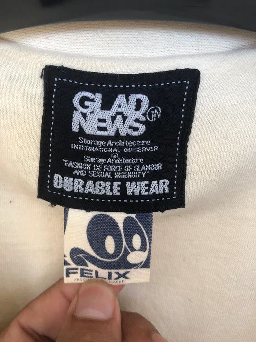 Seditionaries Japanese Brand GladNews X Cat Felix Cartoon Jacket 🧥 Size US S / EU 44-46 / 1 - 6 Thumbnail