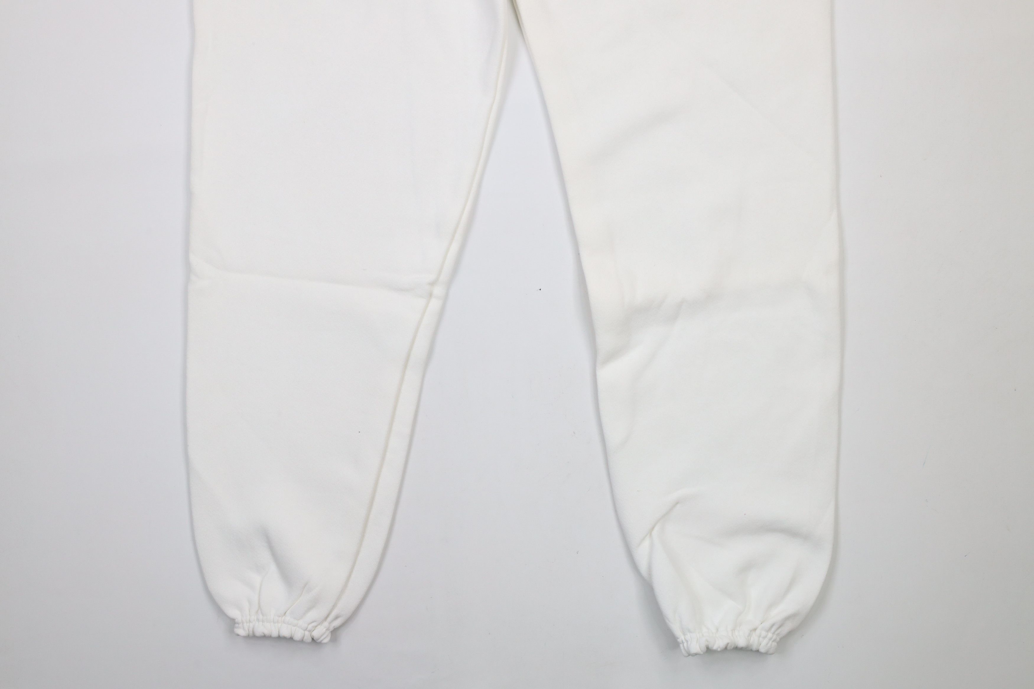 Vintage NOS Vintage 90s Adidas Heavyweight Sweatpants Joggers White Size US 36 / EU 52 - 4 Thumbnail