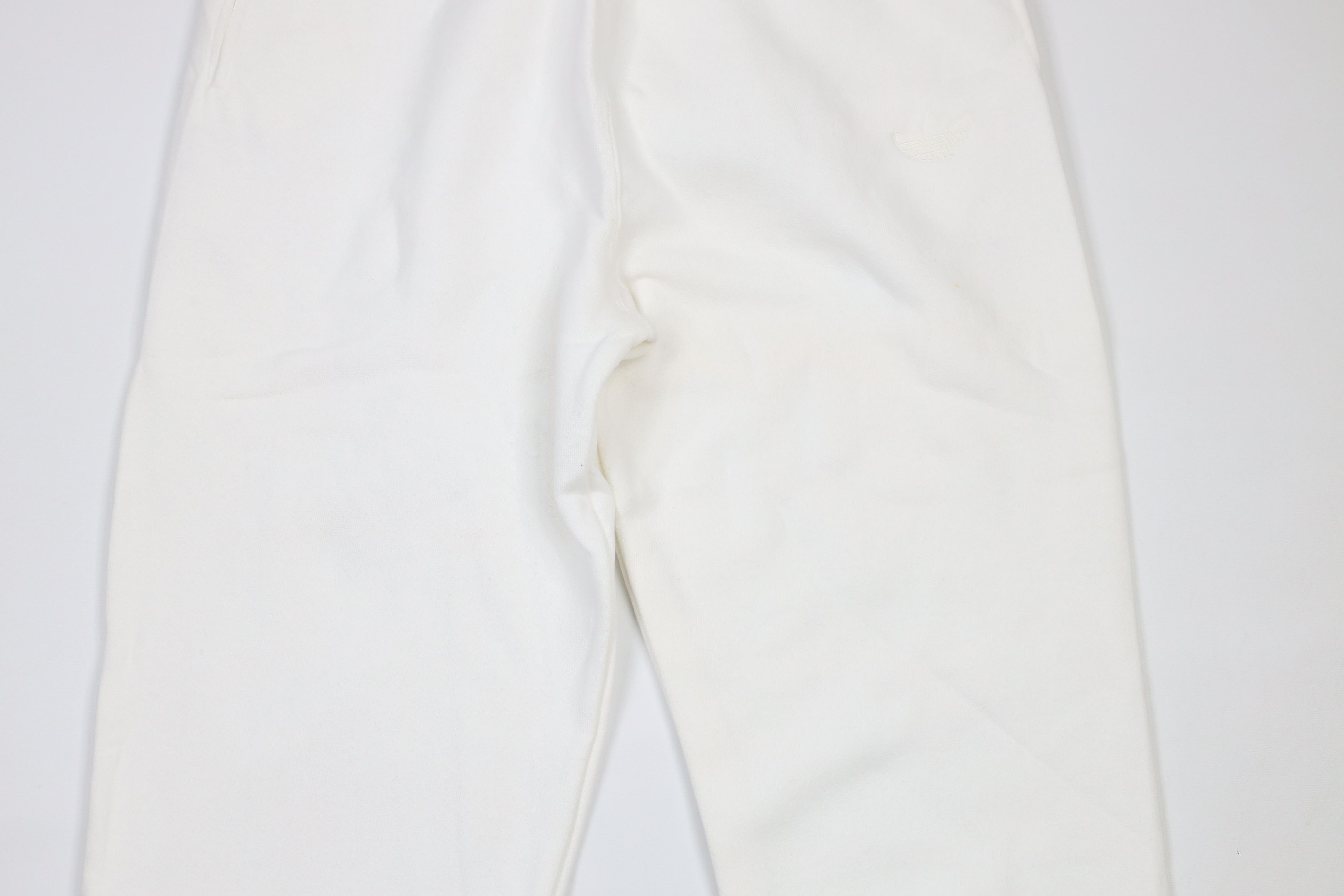 Vintage NOS Vintage 90s Adidas Heavyweight Sweatpants Joggers White Size US 36 / EU 52 - 3 Thumbnail
