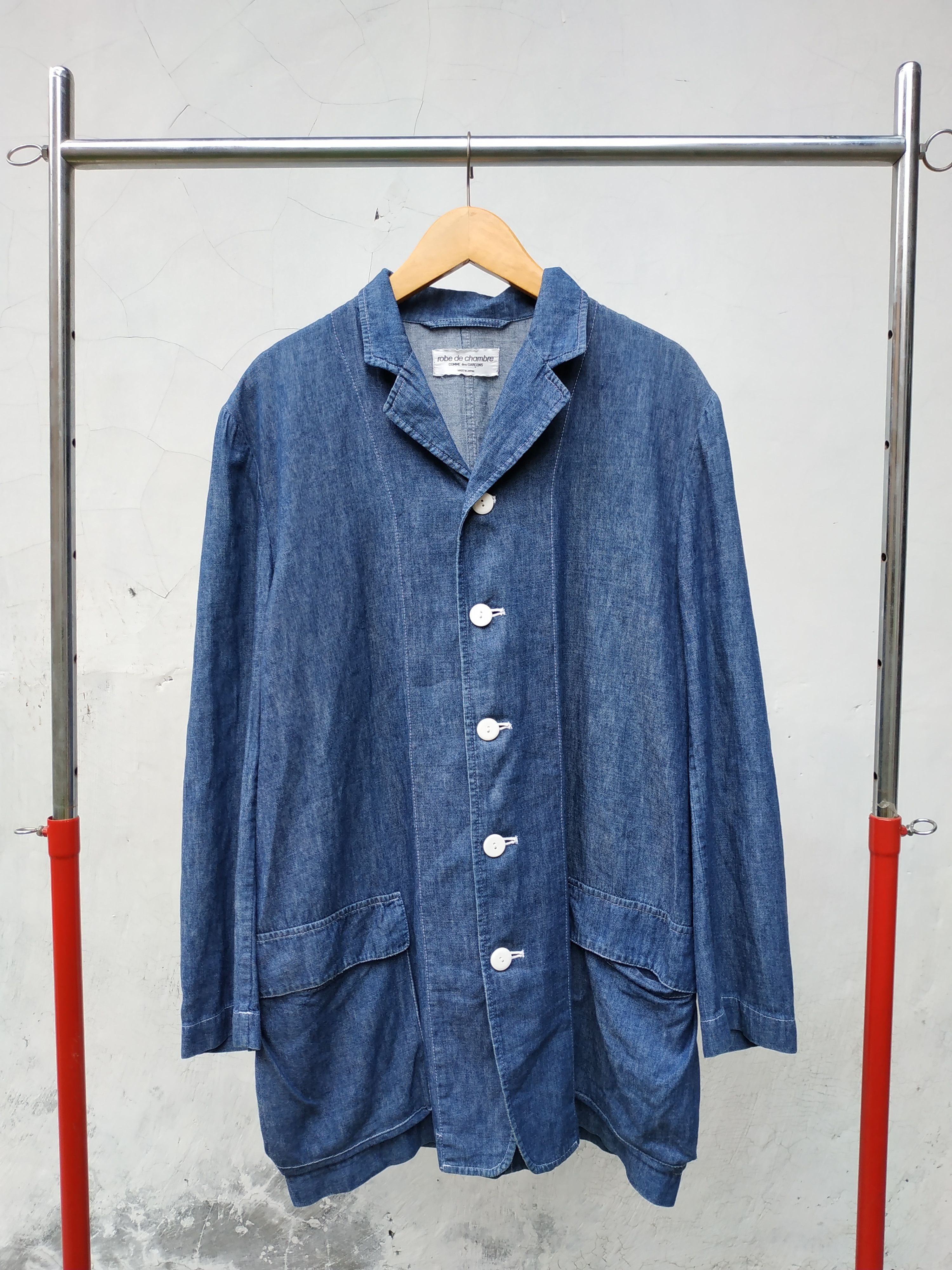Comme des Garcons Archive 90's Comme Des Garcons Robe De Chambre Size US M / EU 48-50 / 2 - 5 Thumbnail