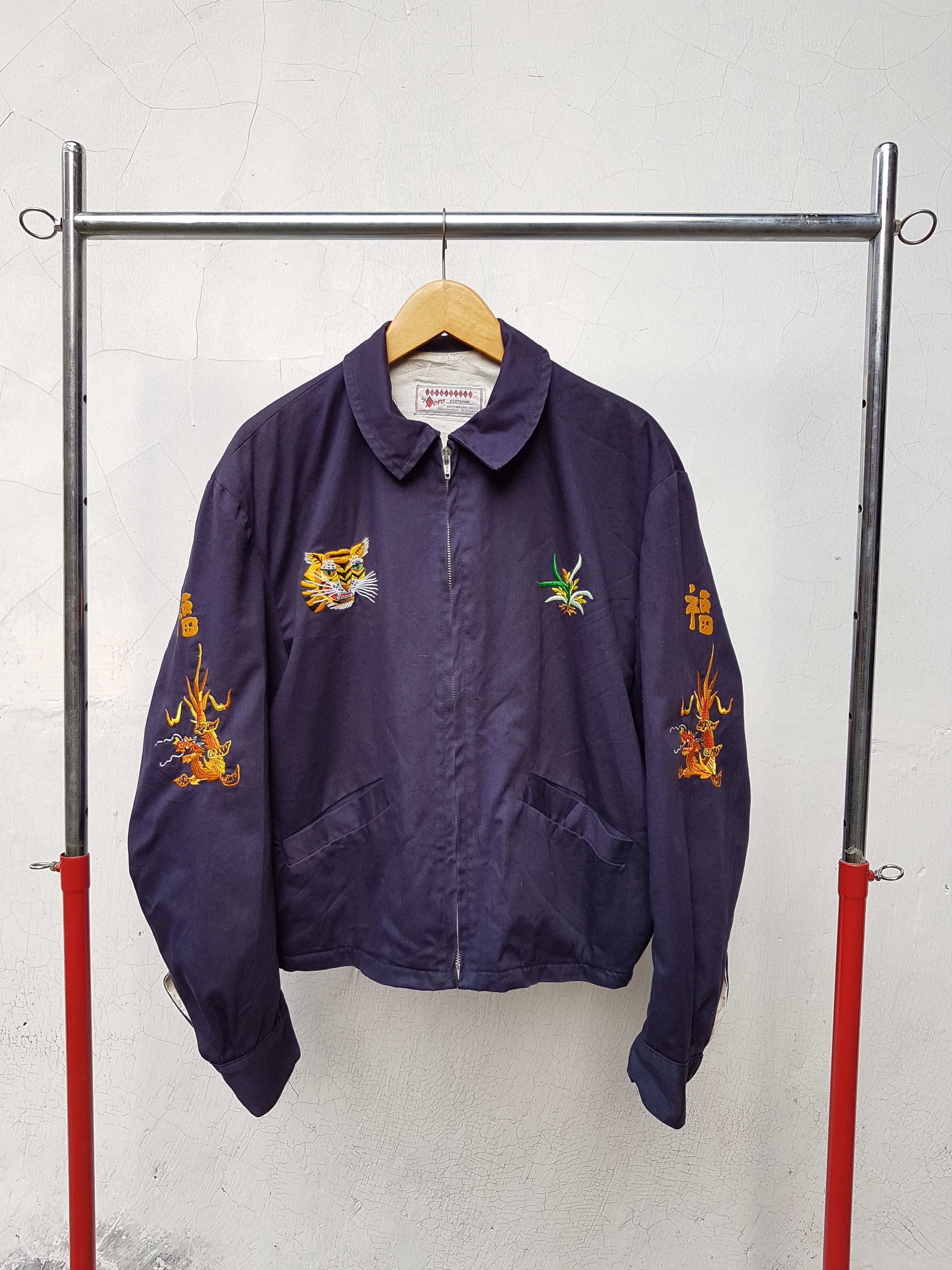 Aero Leathers Fit S to M, Rare! Aero Vietnam Sukajan Jacket Size US M / EU 48-50 / 2 - 9 Thumbnail