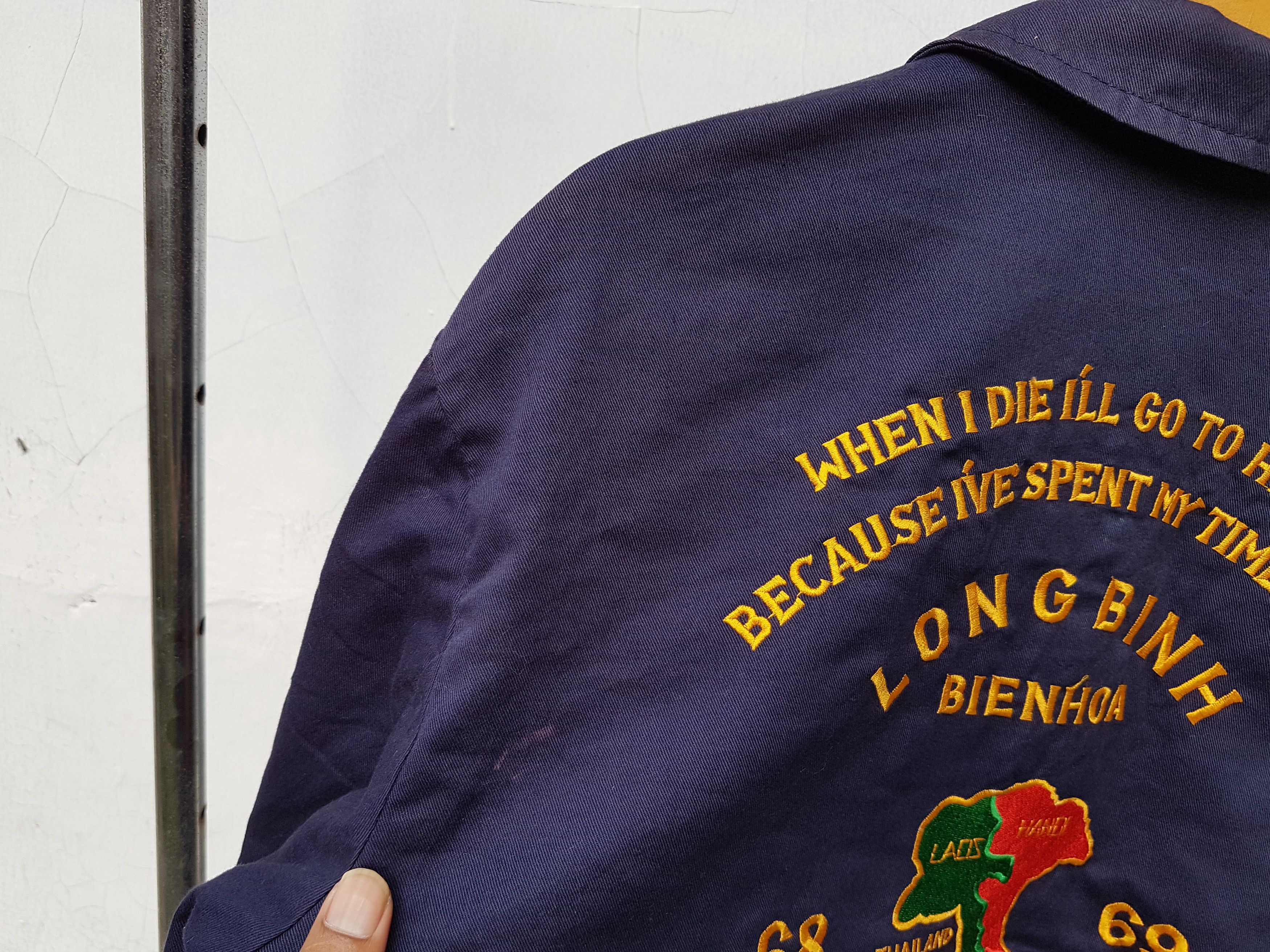 Aero Leathers Fit S to M, Rare! Aero Vietnam Sukajan Jacket Size US M / EU 48-50 / 2 - 14 Thumbnail