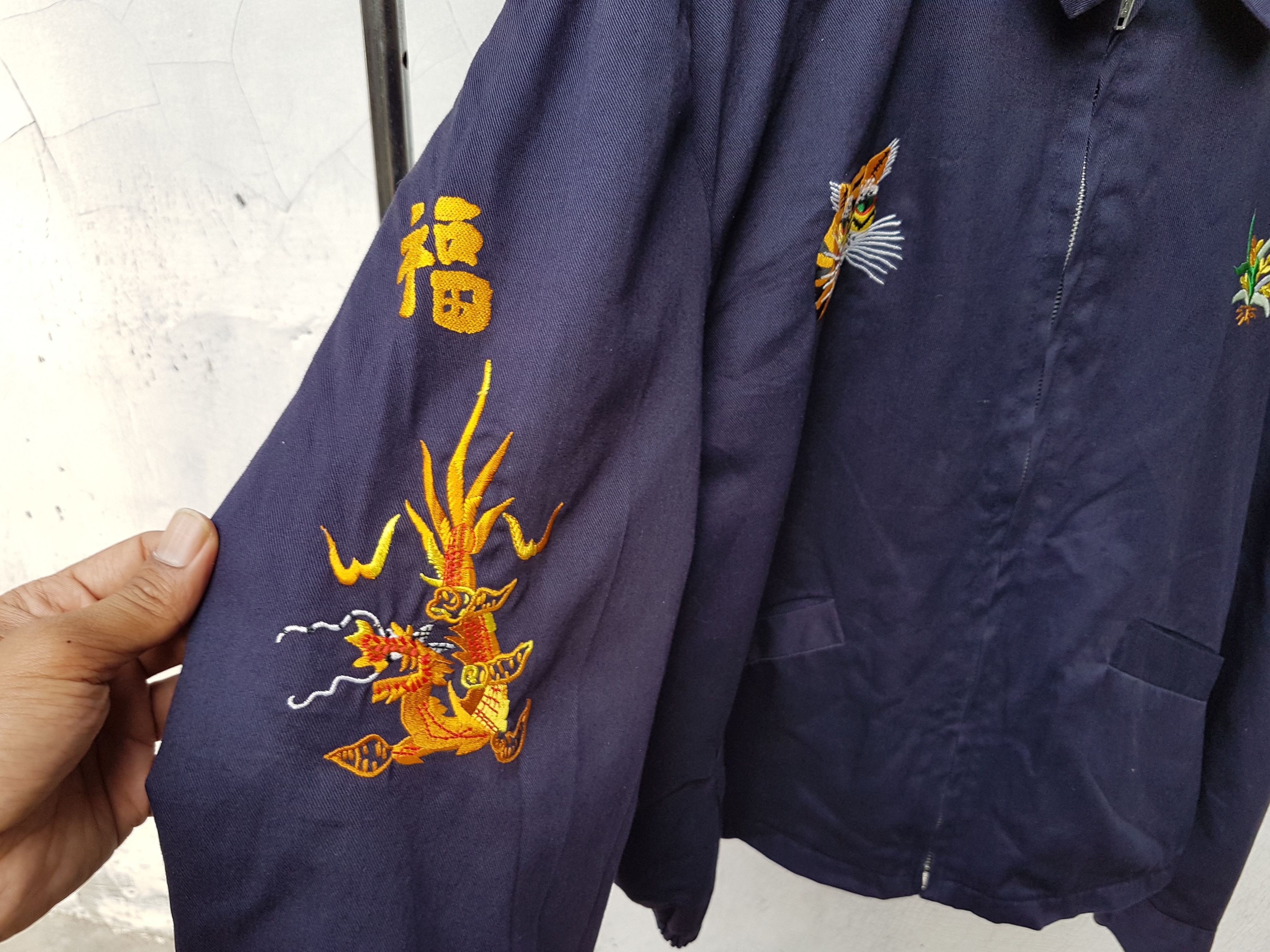 Aero Leathers Fit S to M, Rare! Aero Vietnam Sukajan Jacket Size US M / EU 48-50 / 2 - 13 Thumbnail