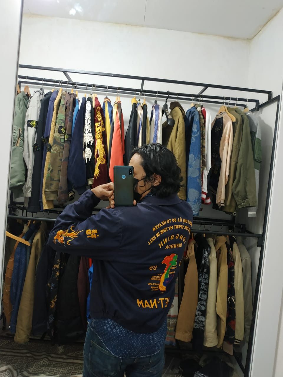 Aero Leathers Fit S to M, Rare! Aero Vietnam Sukajan Jacket Size US M / EU 48-50 / 2 - 15 Thumbnail