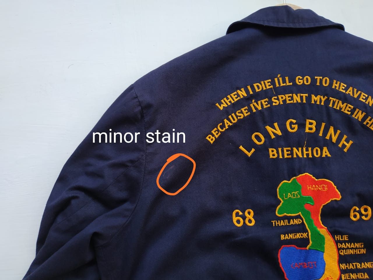 Aero Leathers Fit S to M, Rare! Aero Vietnam Sukajan Jacket Size US M / EU 48-50 / 2 - 18 Thumbnail