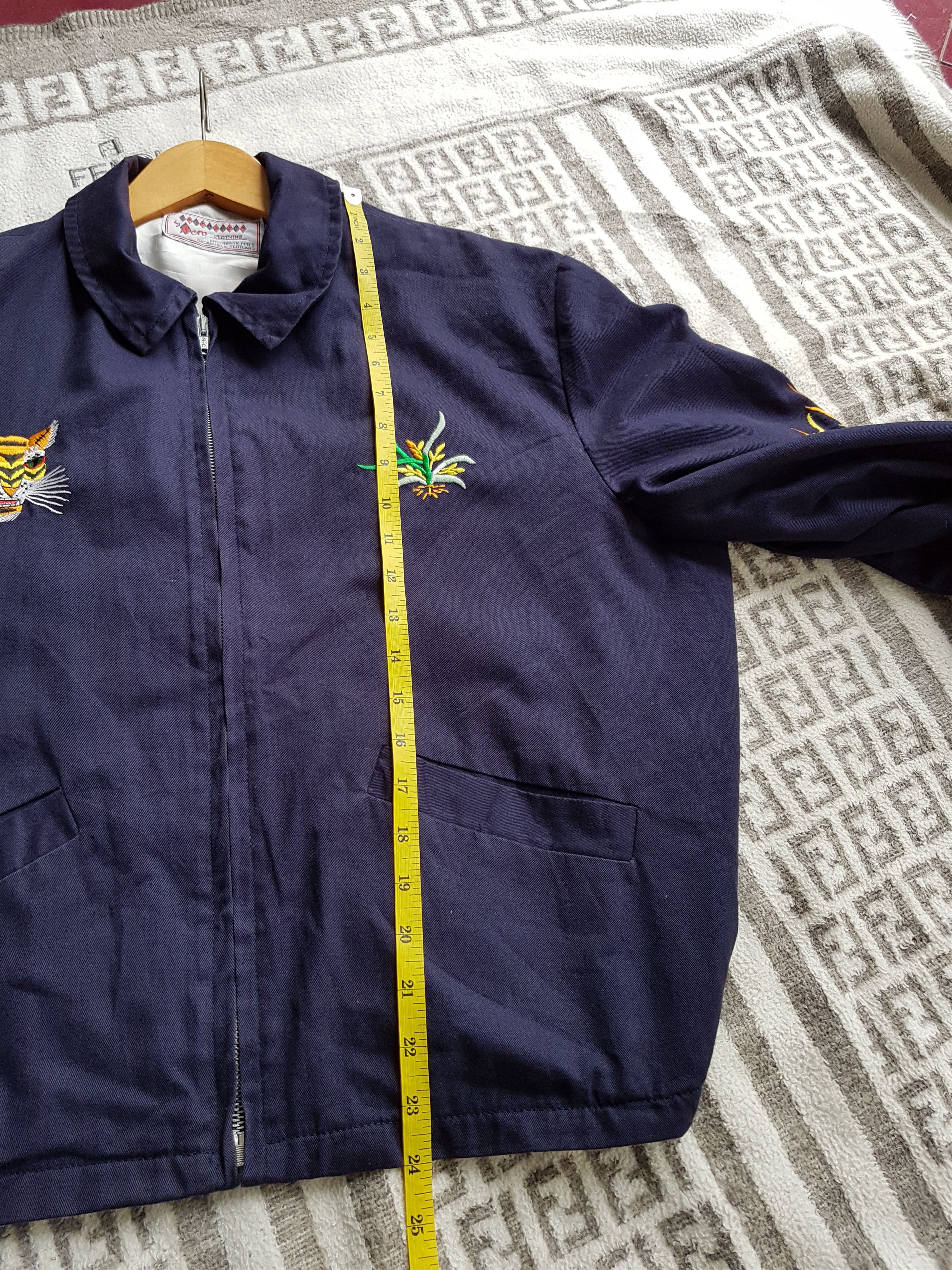 Aero Leathers Fit S to M, Rare! Aero Vietnam Sukajan Jacket Size US M / EU 48-50 / 2 - 4 Thumbnail