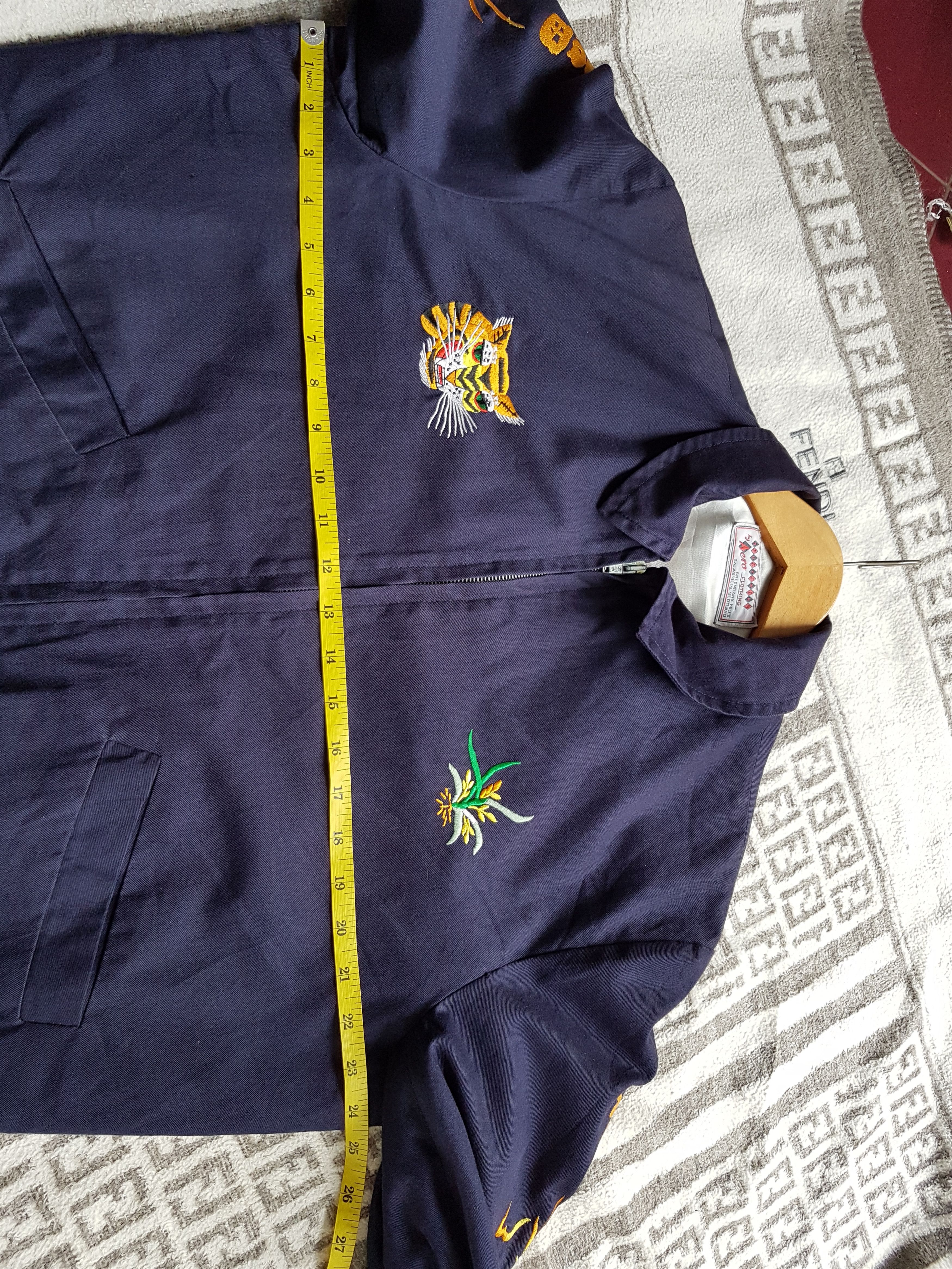 Aero Leathers Fit S to M, Rare! Aero Vietnam Sukajan Jacket Size US M / EU 48-50 / 2 - 5 Thumbnail