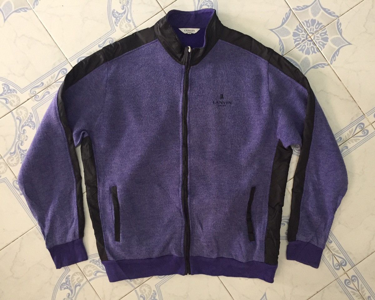 Lanvin Lanvin Sport Sweater Zipper Jacket MADE IN JAPAN Size US L / EU 52-54 / 3 - 1 Thumbnail