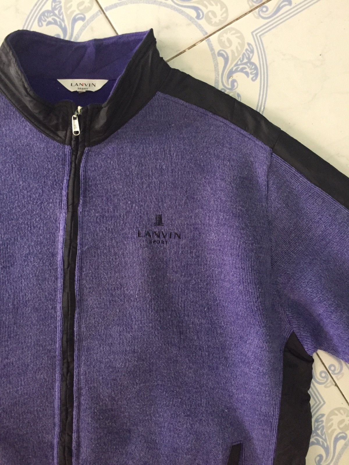 Lanvin Lanvin Sport Sweater Zipper Jacket MADE IN JAPAN Size US L / EU 52-54 / 3 - 8 Thumbnail