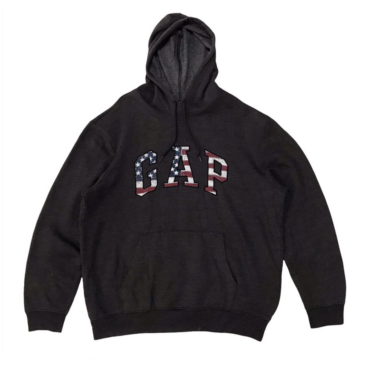 Gap Big Logo Embroidered Flag GAP Pullover Hoodie Size US L / EU 52-54 / 3 - 1 Thumbnail