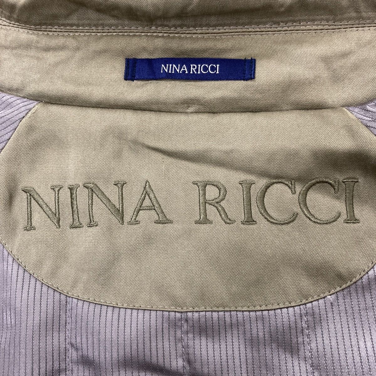 Japanese Brand 🔥LAST PRICE🔥 Vintage Nina Ricci Long Jacket Made In Japan Size US S / EU 44-46 / 1 - 19 Thumbnail