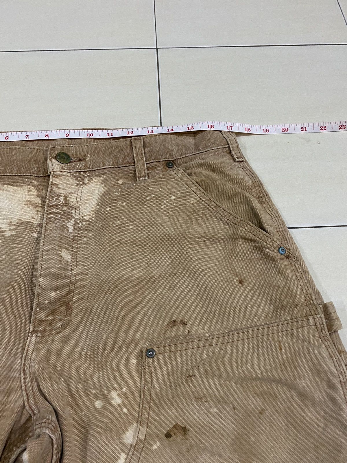 Carhartt Vintage Carhartt Double knee custom canvas size 34 trousers Size US 34 / EU 50 - 18 Thumbnail