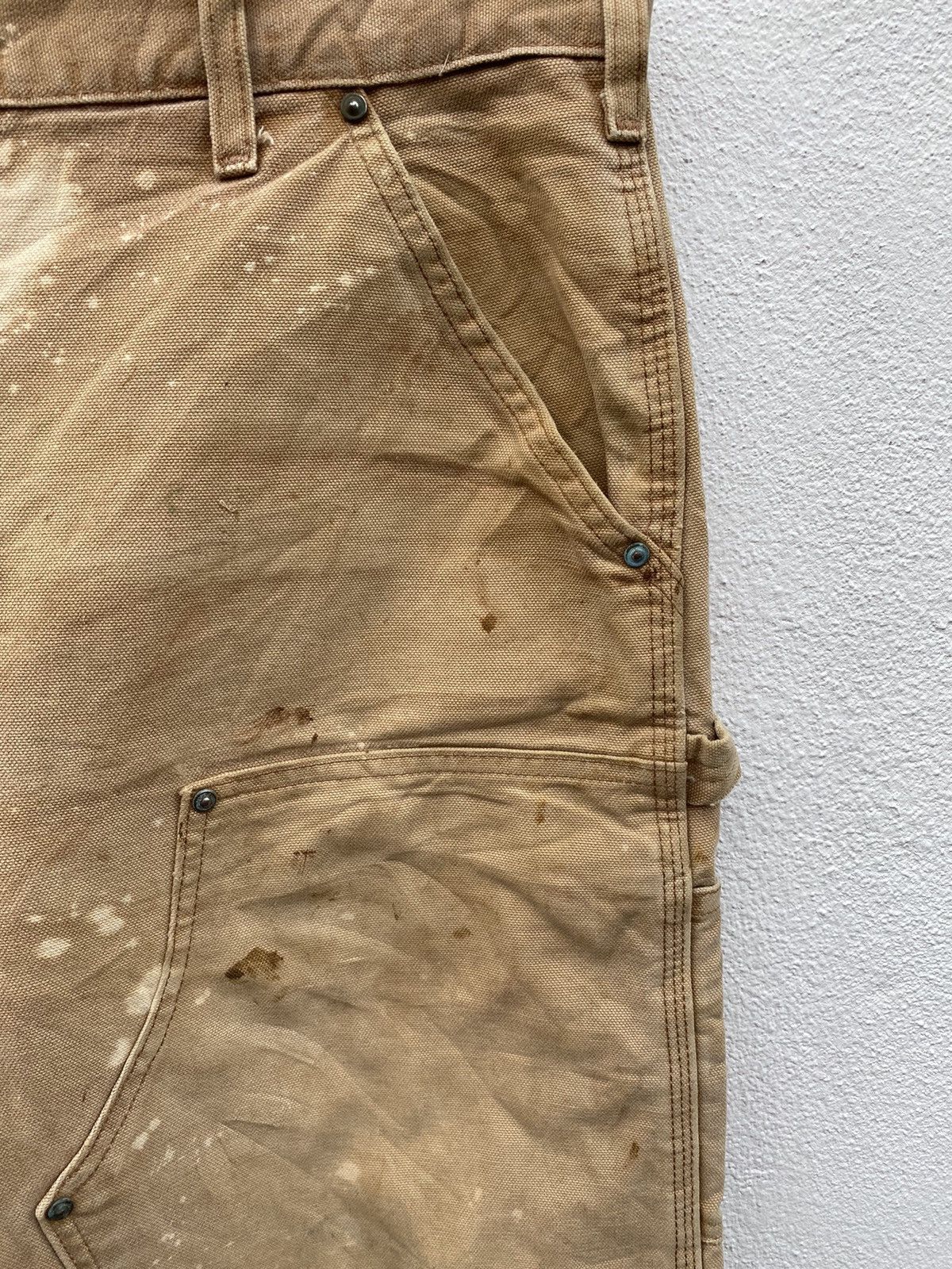 Carhartt Vintage Carhartt Double knee custom canvas size 34 trousers Size US 34 / EU 50 - 8 Thumbnail
