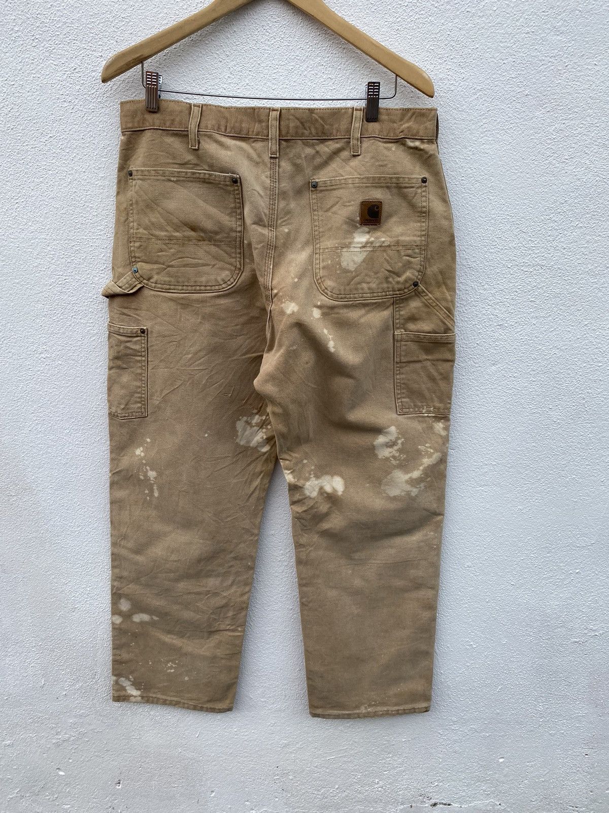 Carhartt Vintage Carhartt Double knee custom canvas size 34 trousers Size US 34 / EU 50 - 2 Thumbnail