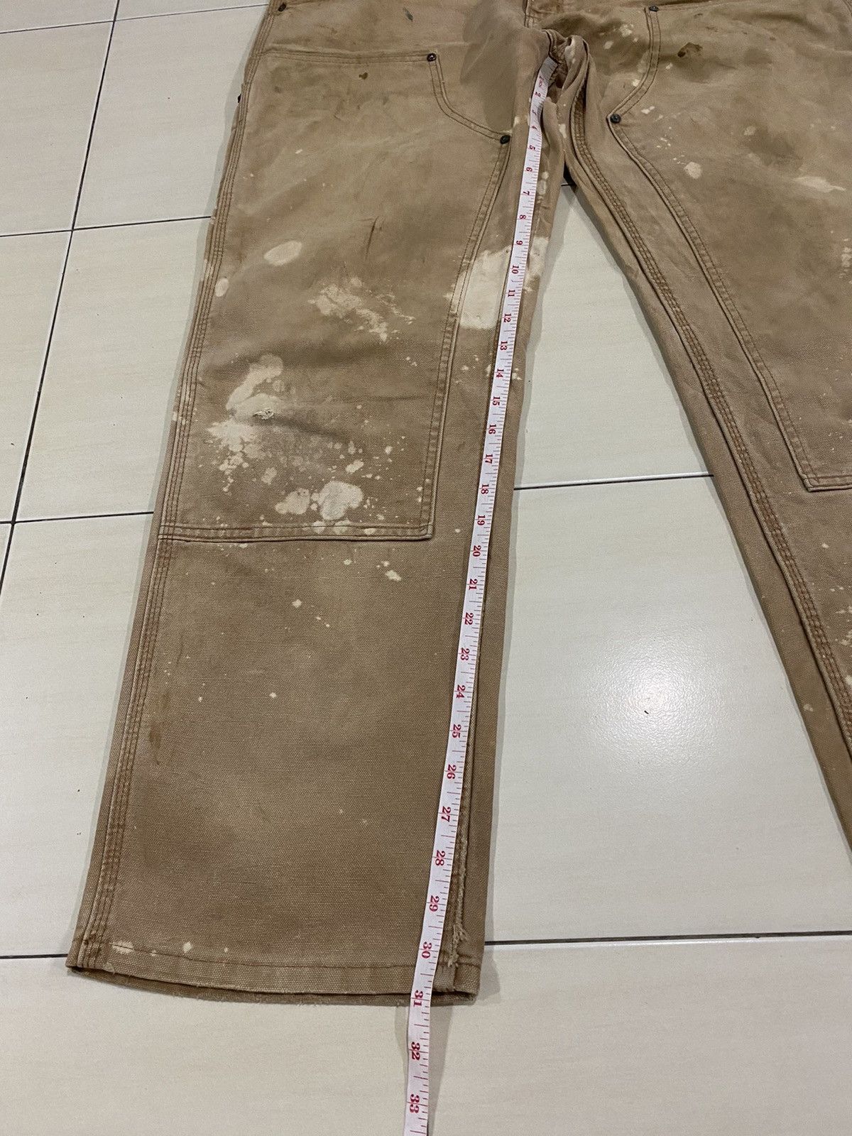 Carhartt Vintage Carhartt Double knee custom canvas size 34 trousers Size US 34 / EU 50 - 20 Thumbnail