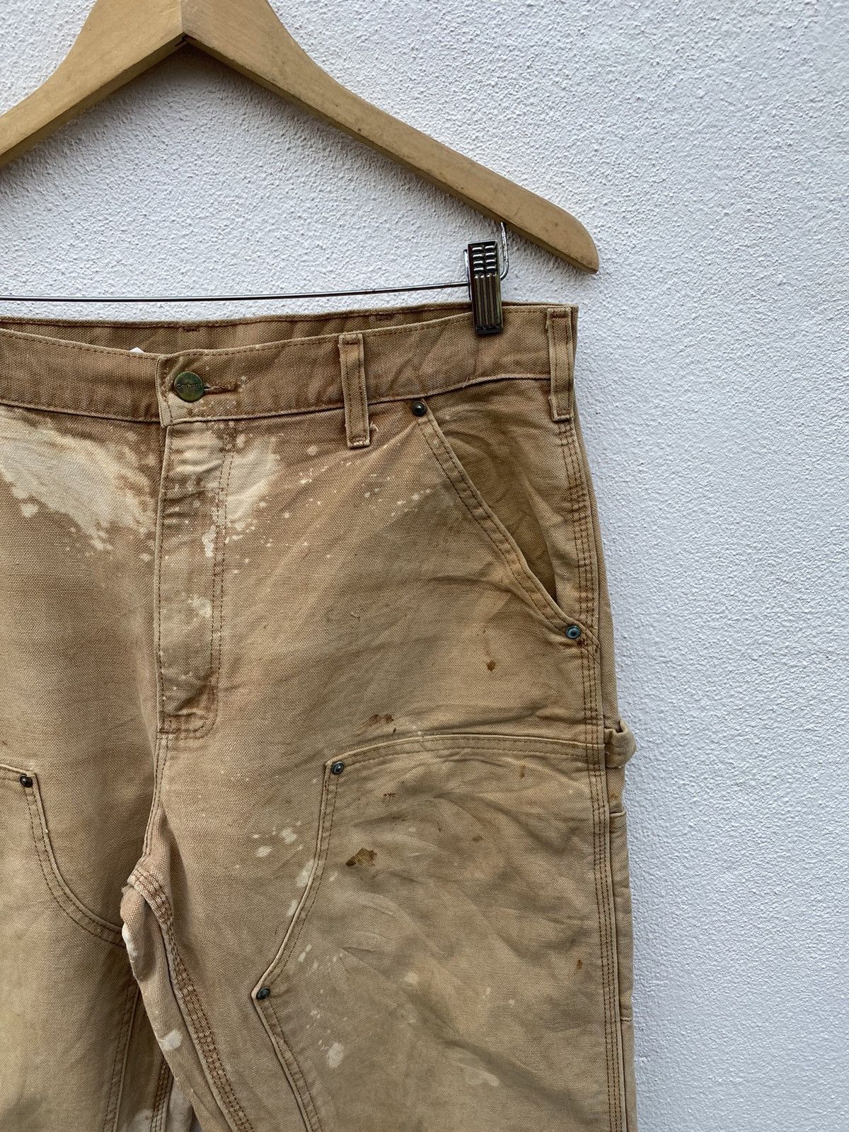 Carhartt Vintage Carhartt Double knee custom canvas size 34 trousers Size US 34 / EU 50 - 3 Thumbnail