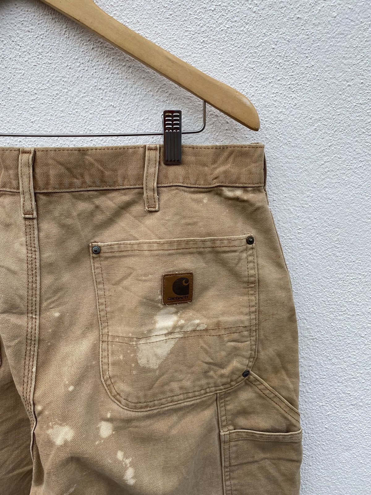 Carhartt Vintage Carhartt Double knee custom canvas size 34 trousers Size US 34 / EU 50 - 10 Thumbnail