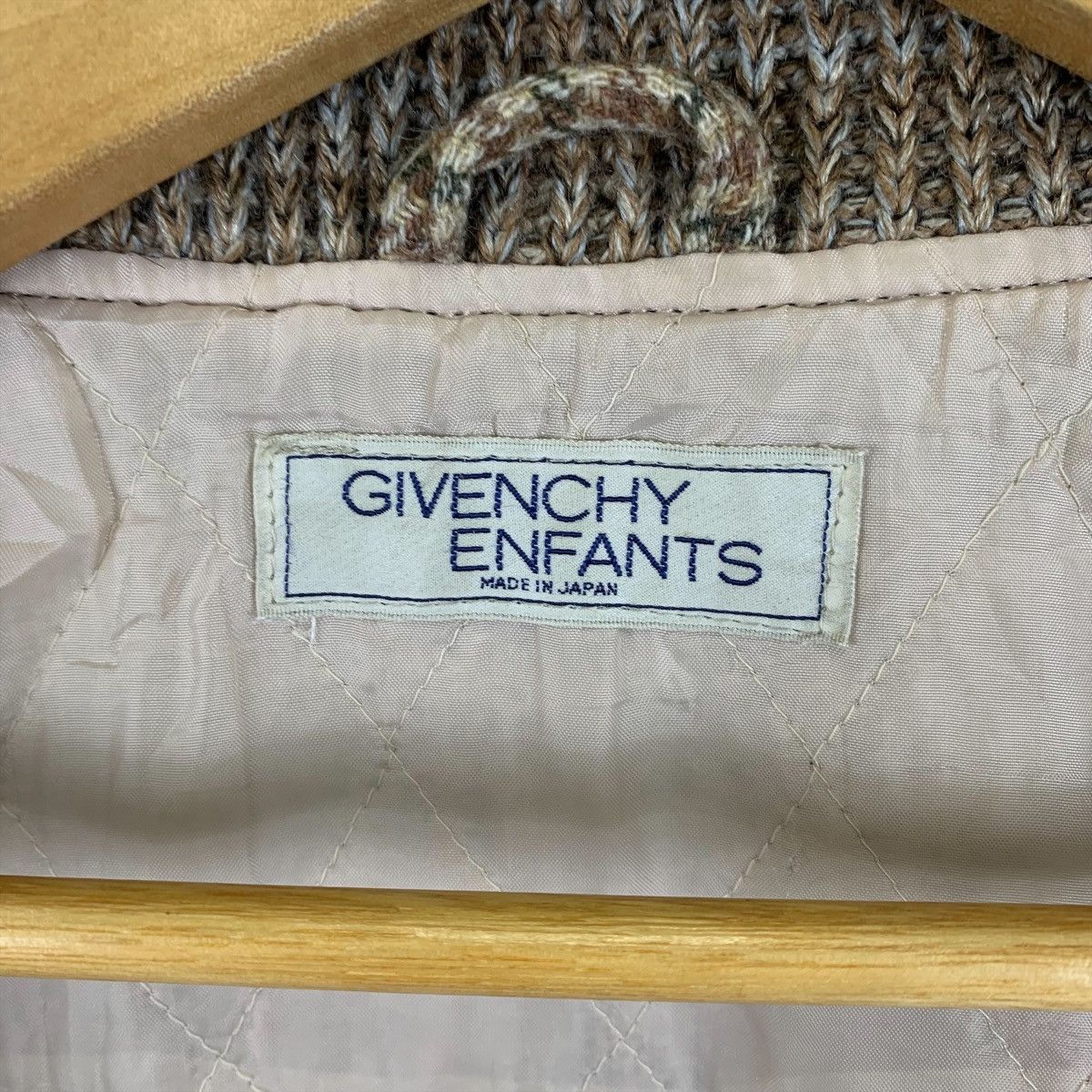 Givenchy × Vintage GIVENCHY ENFANTS Tartan Design Zipper Wool Bomber Jacket Size L / US 10 / IT 46 - 6 Thumbnail