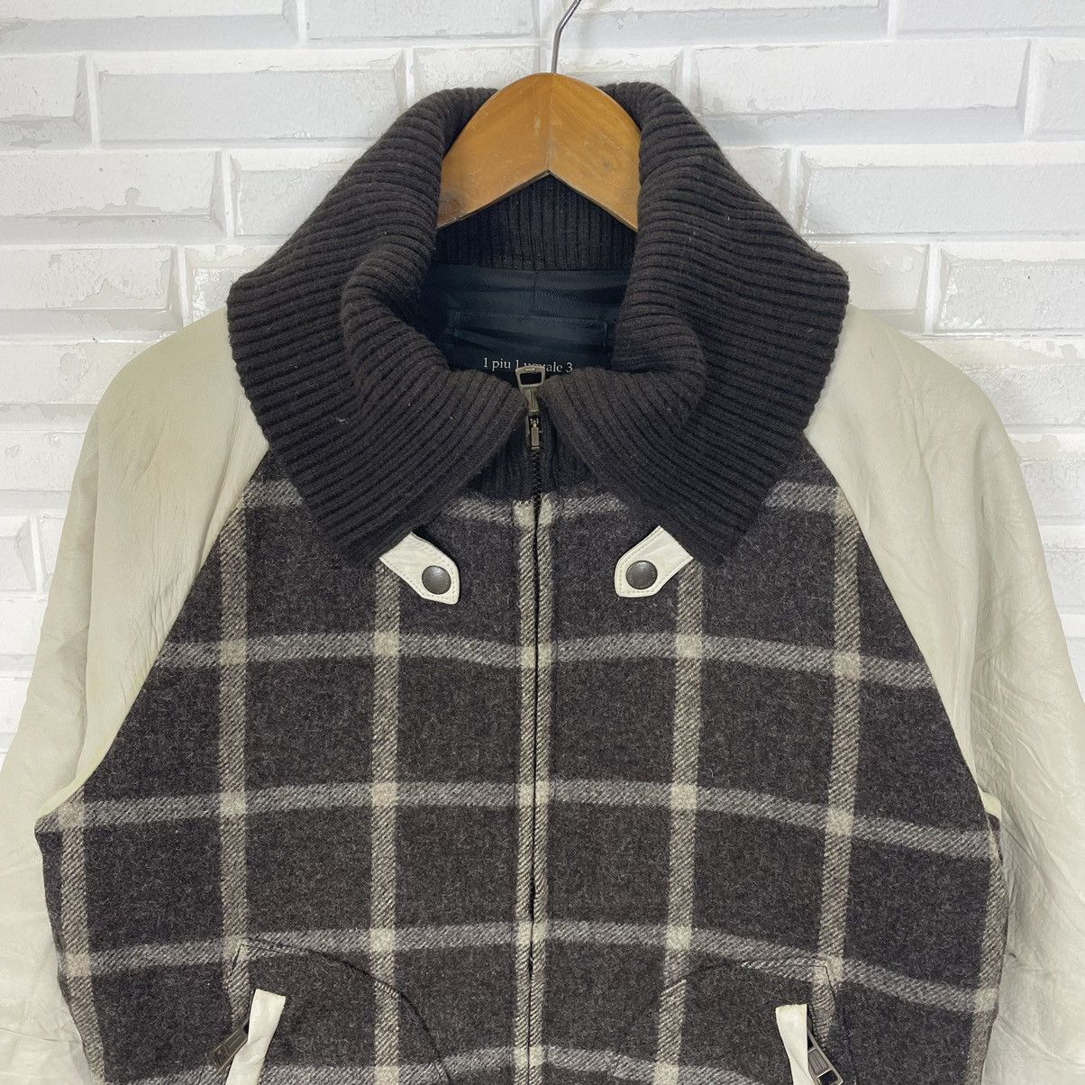 Flannel Japanese Flannel Wool Leather Jacket Size US M / EU 48-50 / 2 - 3 Thumbnail