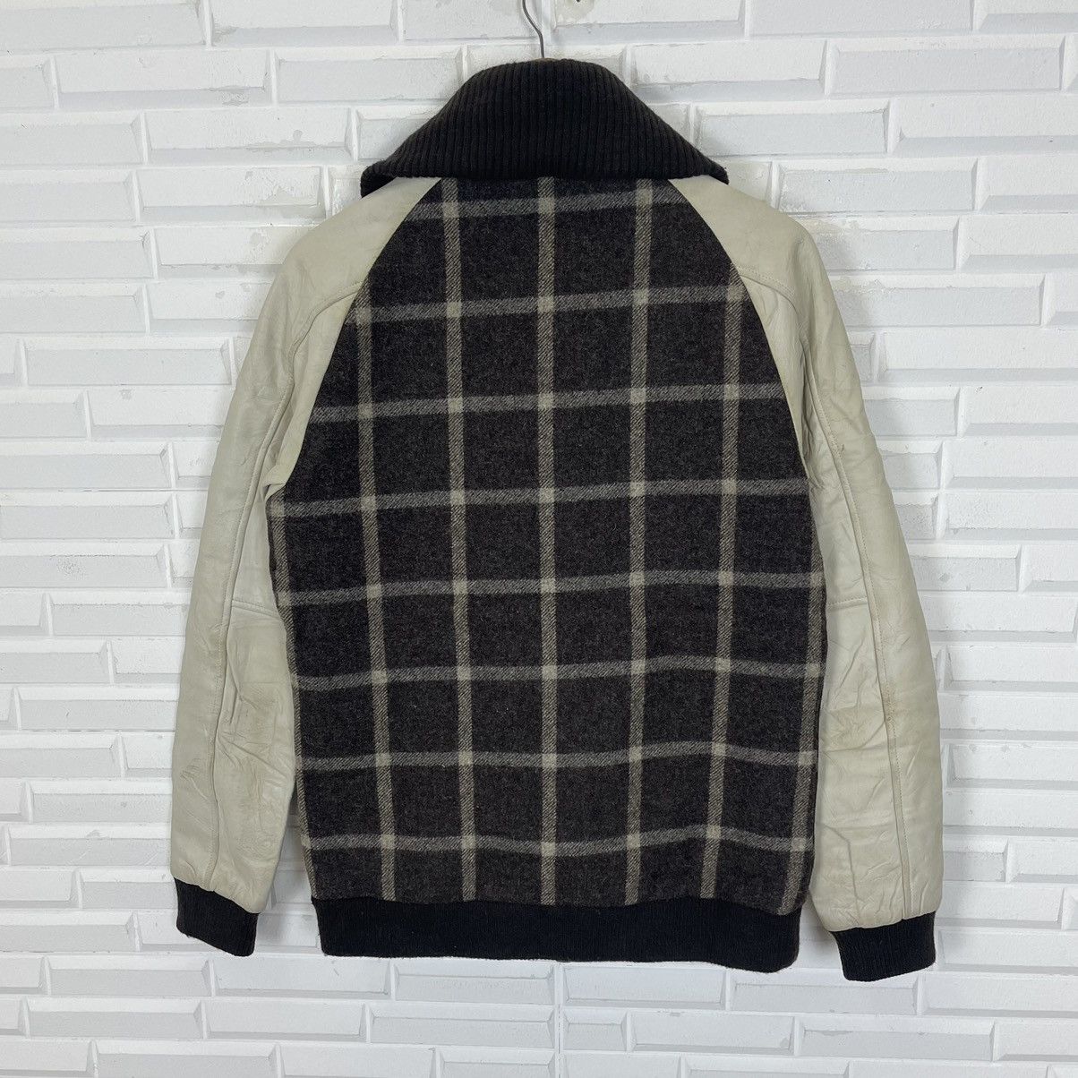 Flannel Japanese Flannel Wool Leather Jacket Size US M / EU 48-50 / 2 - 13 Thumbnail