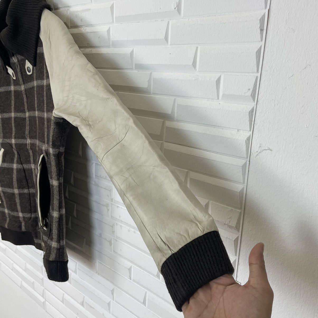 Flannel Japanese Flannel Wool Leather Jacket Size US M / EU 48-50 / 2 - 10 Thumbnail